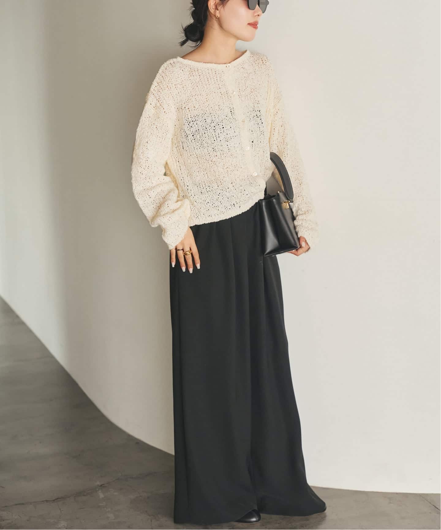 予約》Fringe yarn カーディガン（カーディガン）｜Plage（プラージュ