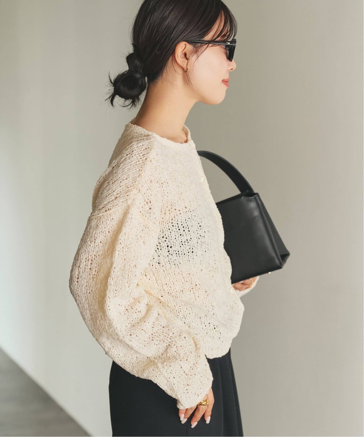 Fringe yarn カーディガン（カーディガン）｜Plage（プラージュ）の