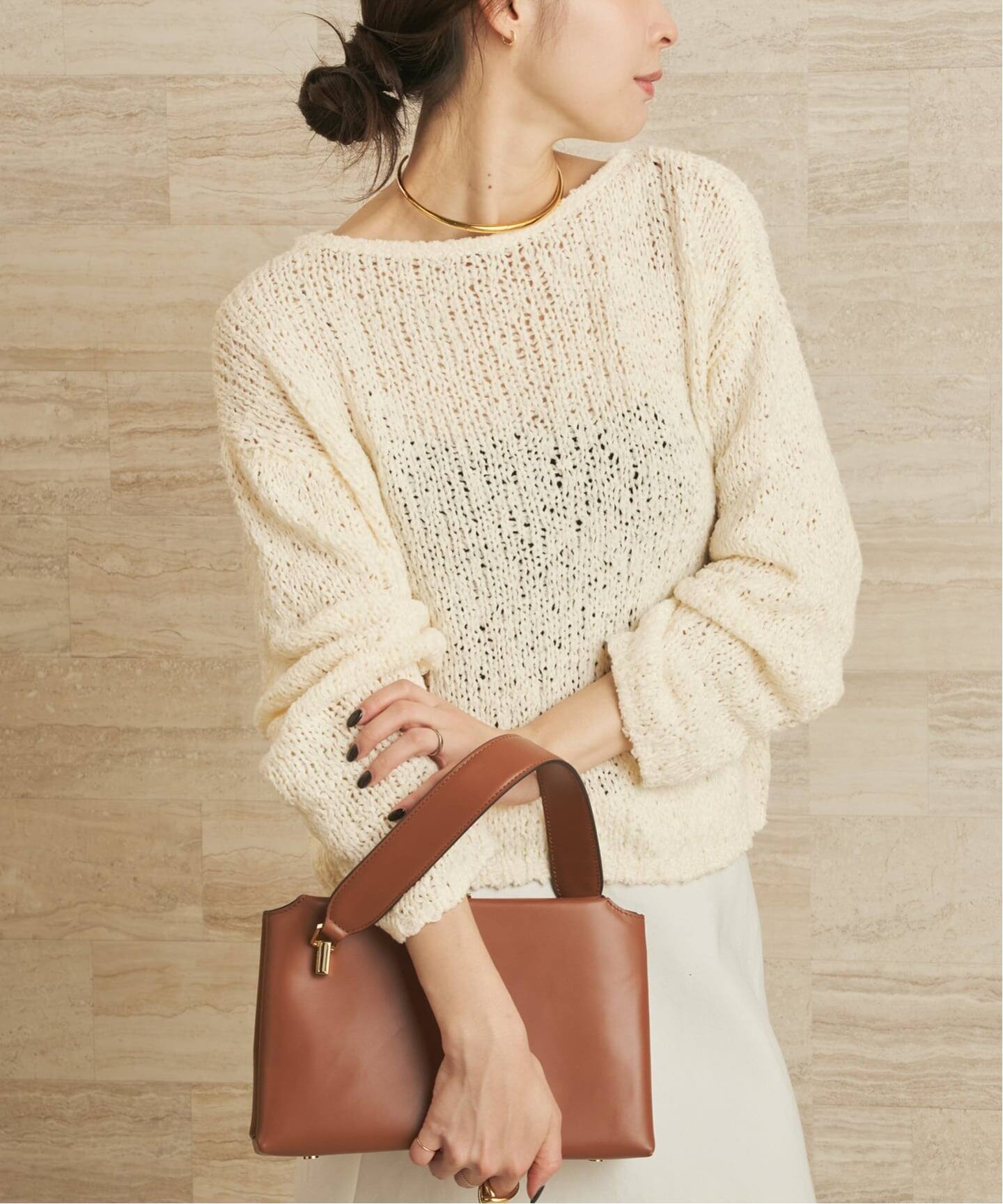 追加》Fringe yarn カーディガン 2（カーディガン）｜Plage