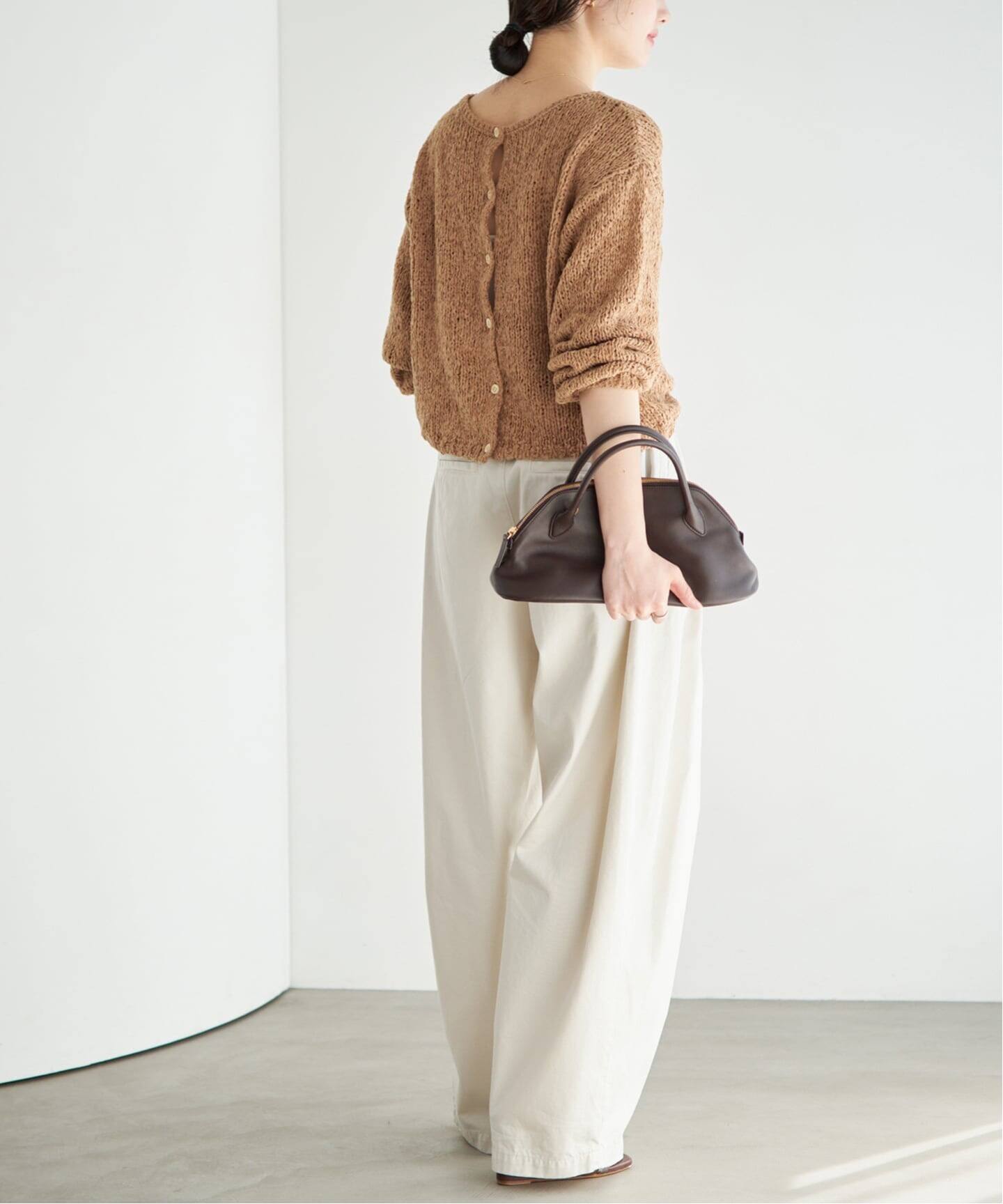 plage Fringe yarn カーディガン ブラック plage（プラージュ） カーディガン 「追加」Fringe yarn カーディガン