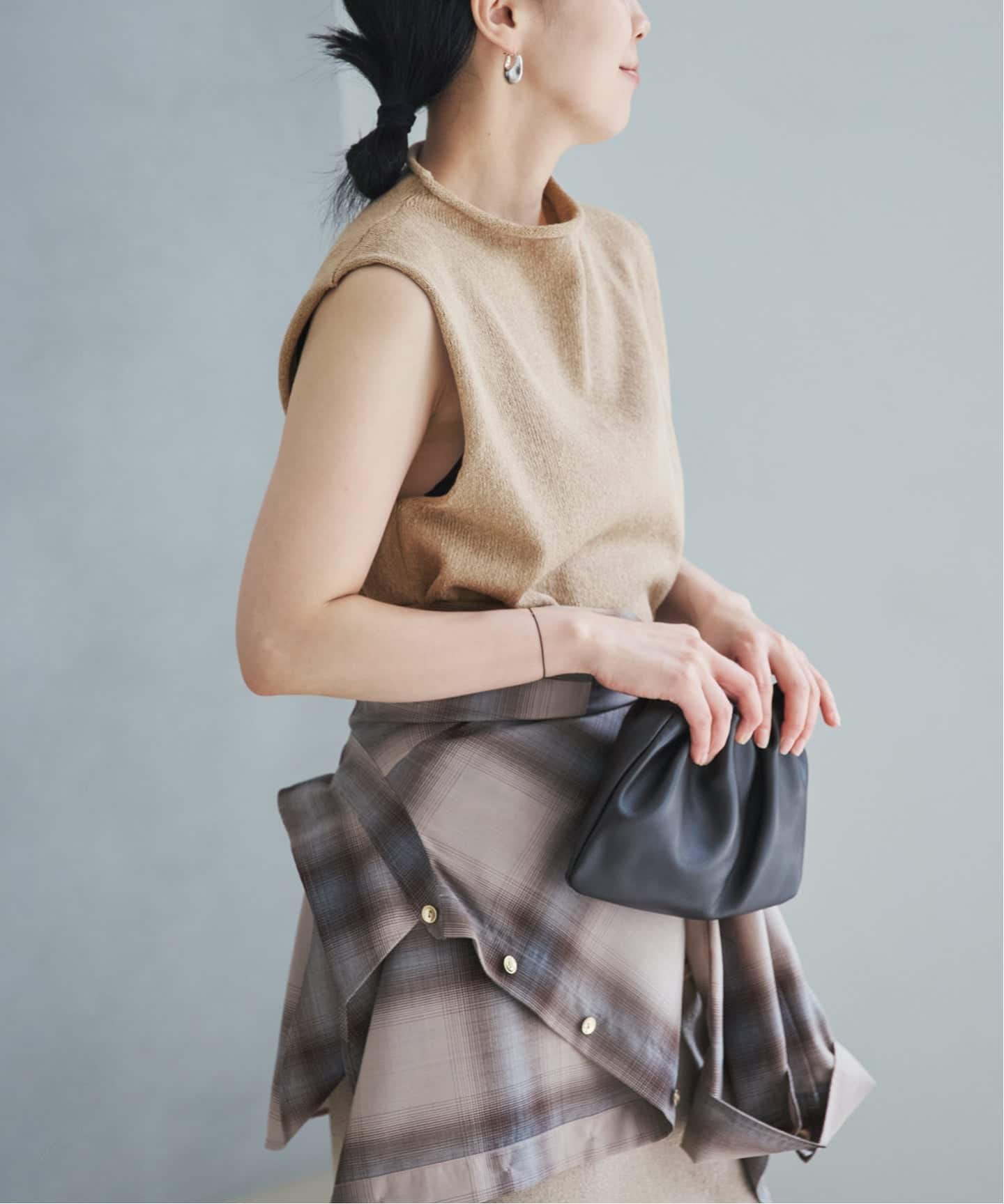 plage Paper mix N/S ニット Paper mix N/S ニット（ニット／セーター）｜Plage（プラージュ）の