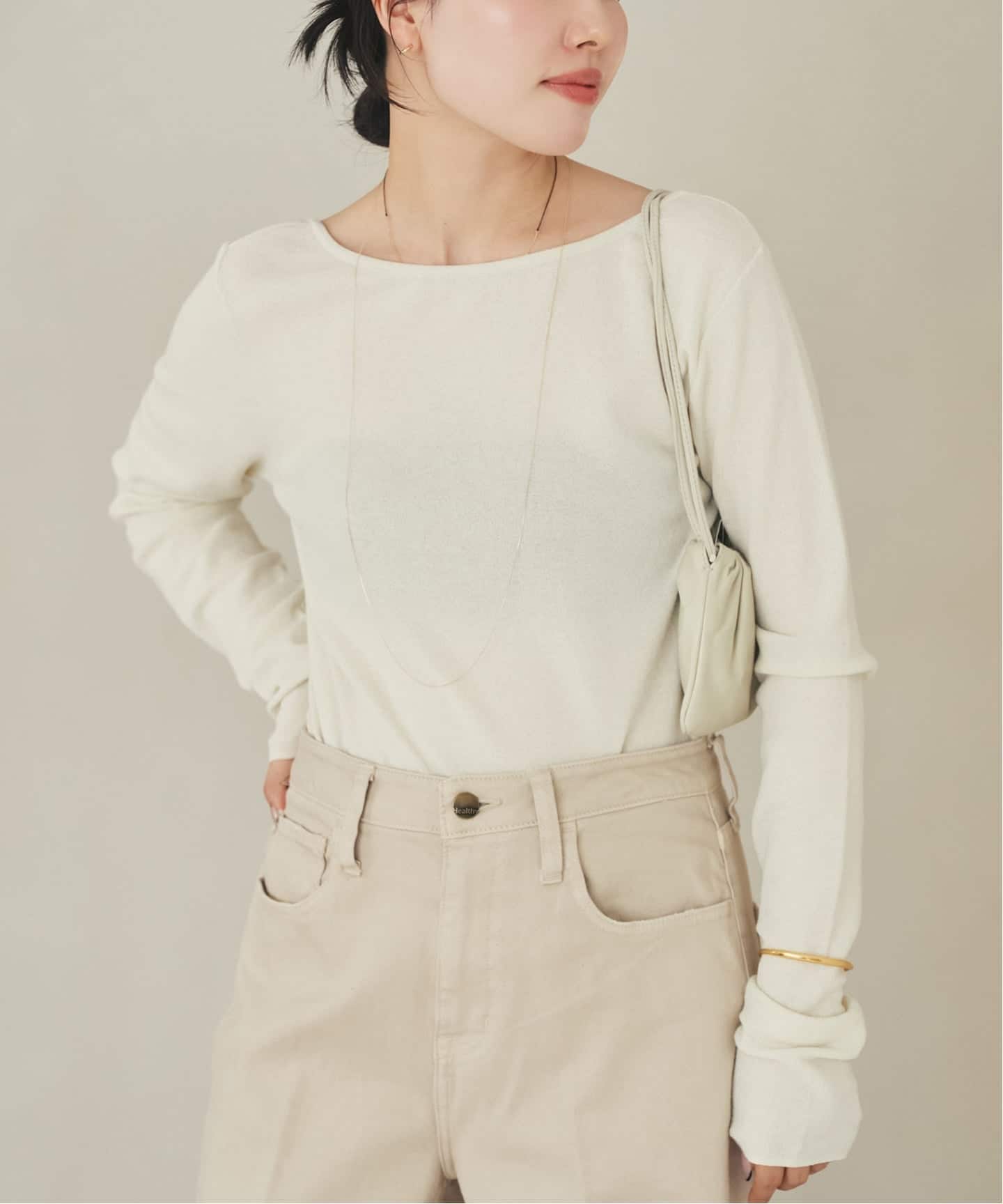Softy boucle cotton ニット（ニット／セーター）｜Plage（プラージュ