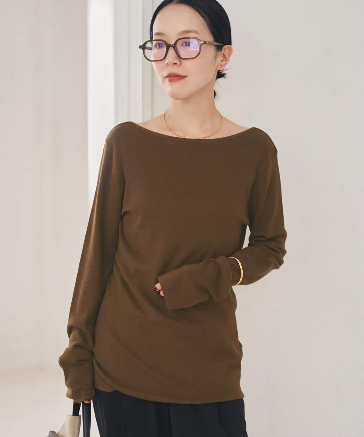 Softy boucle cotton ニット（ニット／セーター）｜Plage（プラージュ
