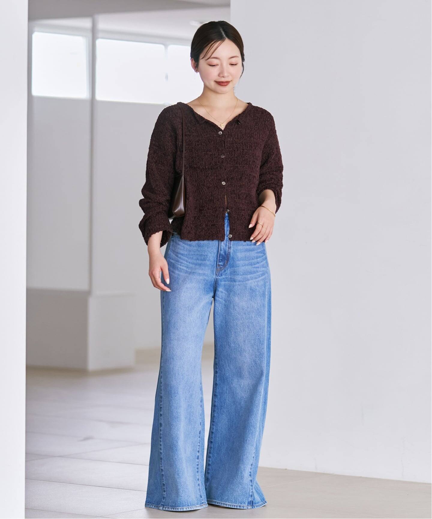 一部店舗・WEB限定追加予約》Fringe yarn カーディガン 3