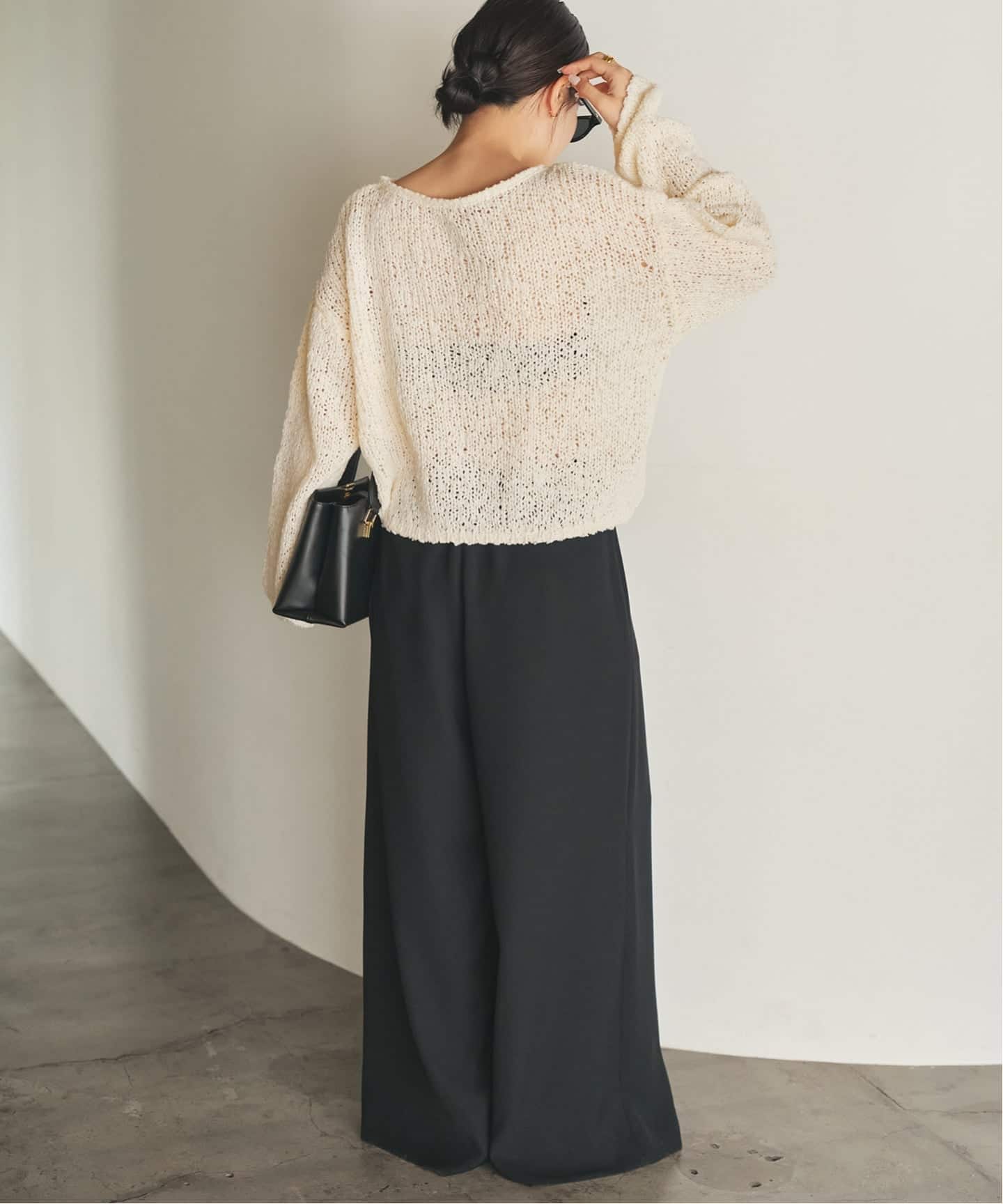 一部店舗・WEB限定追加予約》Fringe yarn カーディガン 3