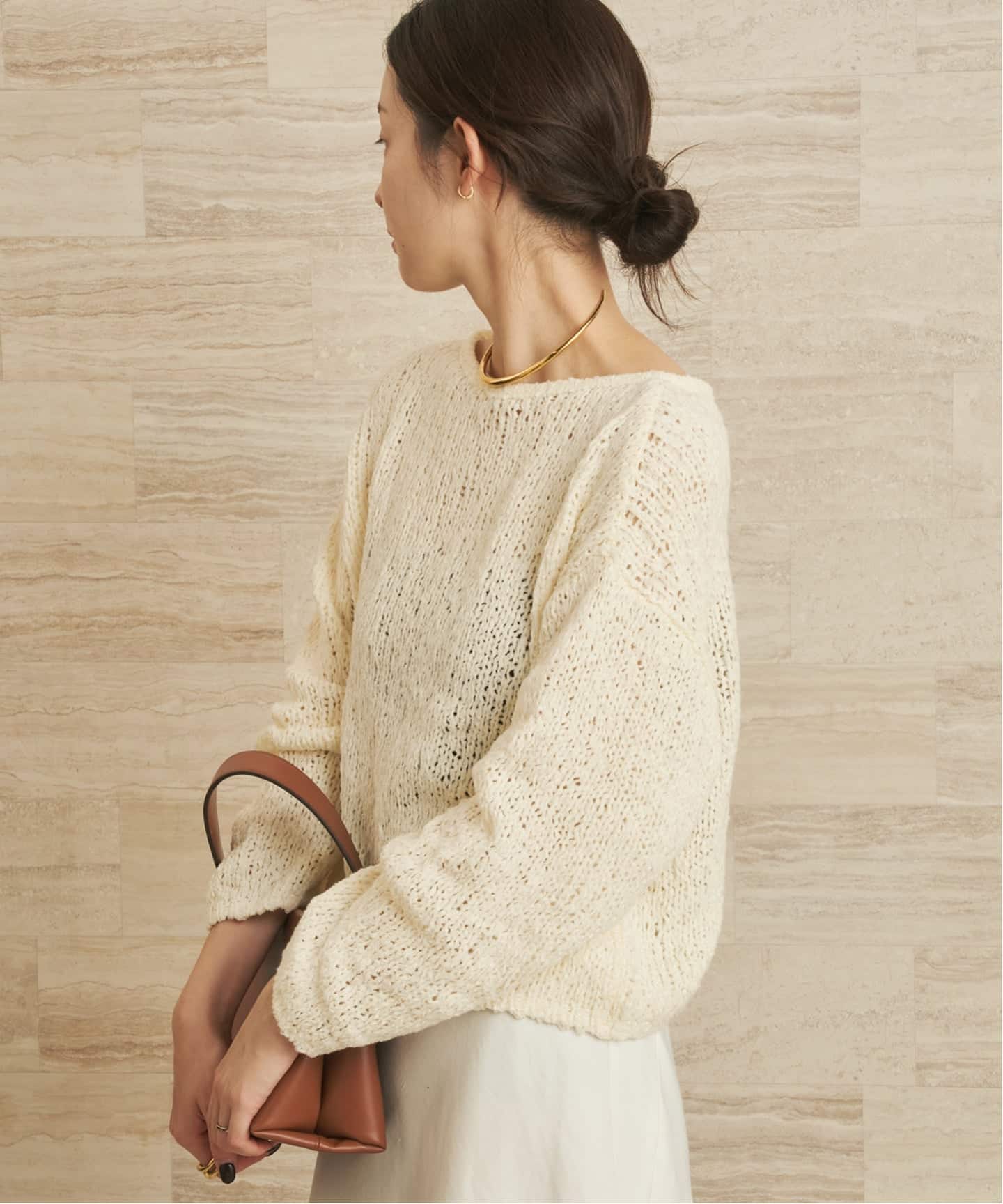 一部店舗・WEB限定追加予約》Fringe yarn カーディガン 3