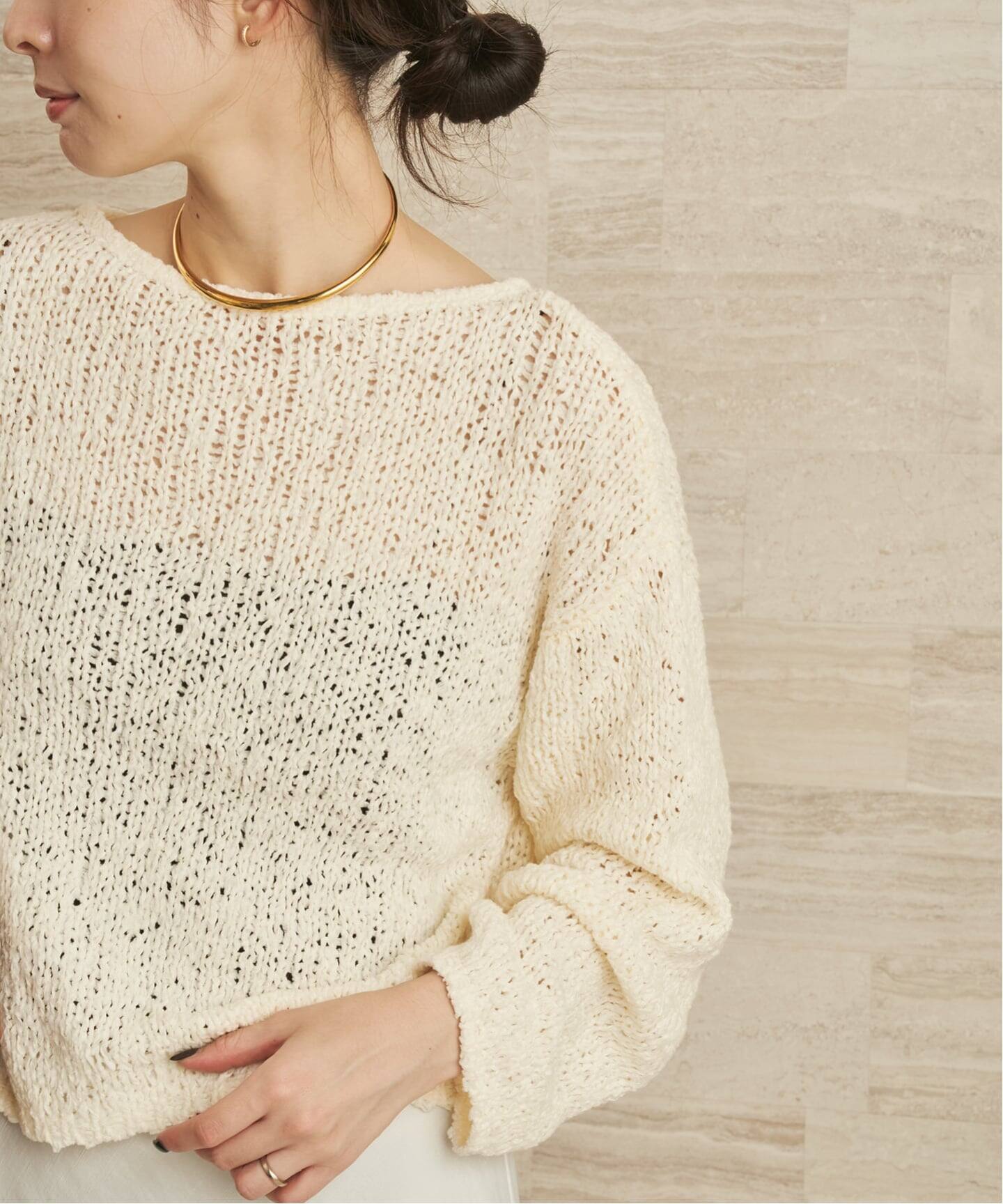一部店舗・WEB限定追加予約》Fringe yarn カーディガン 3