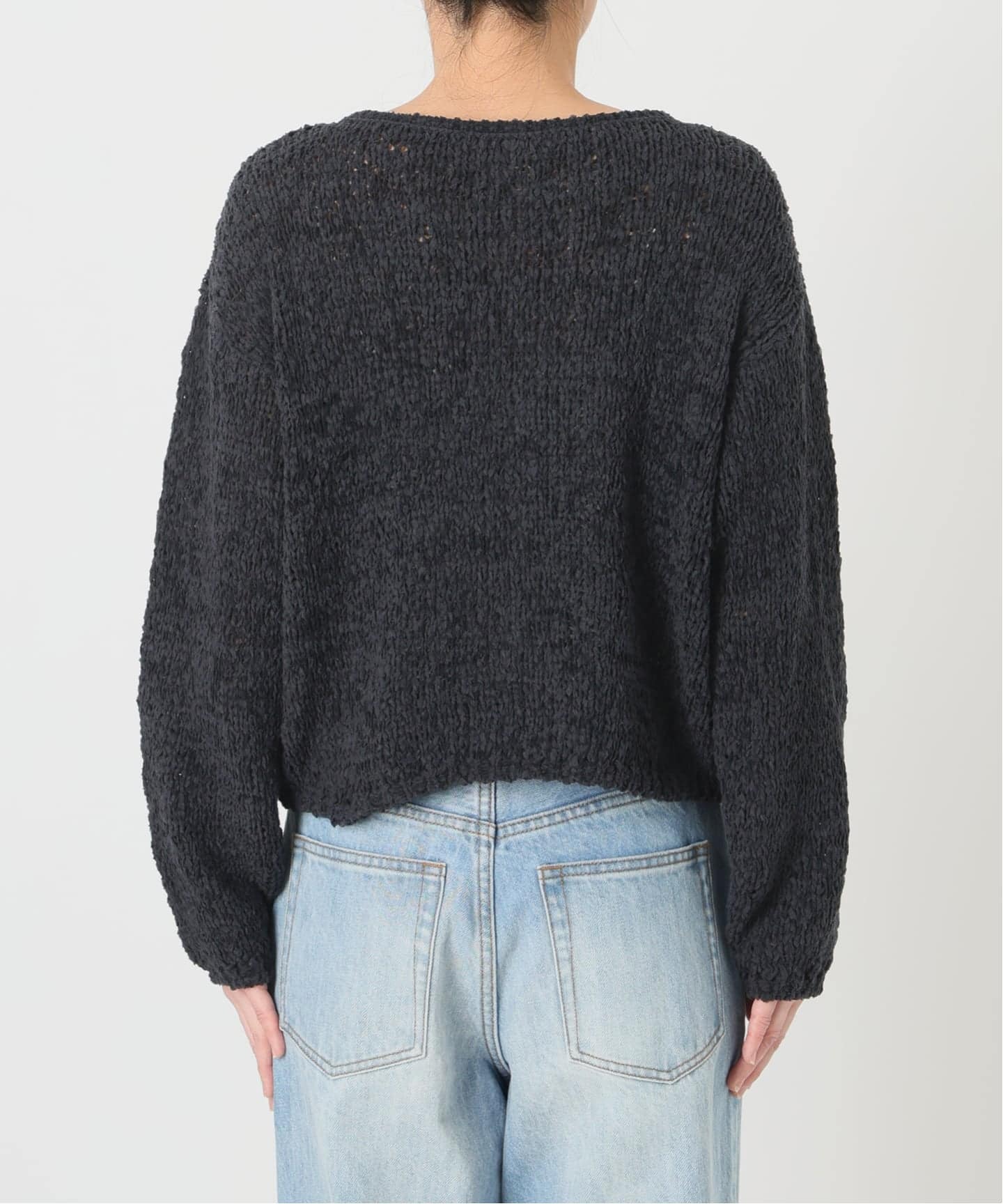一部店舗・WEB限定追加予約》Fringe yarn カーディガン 3