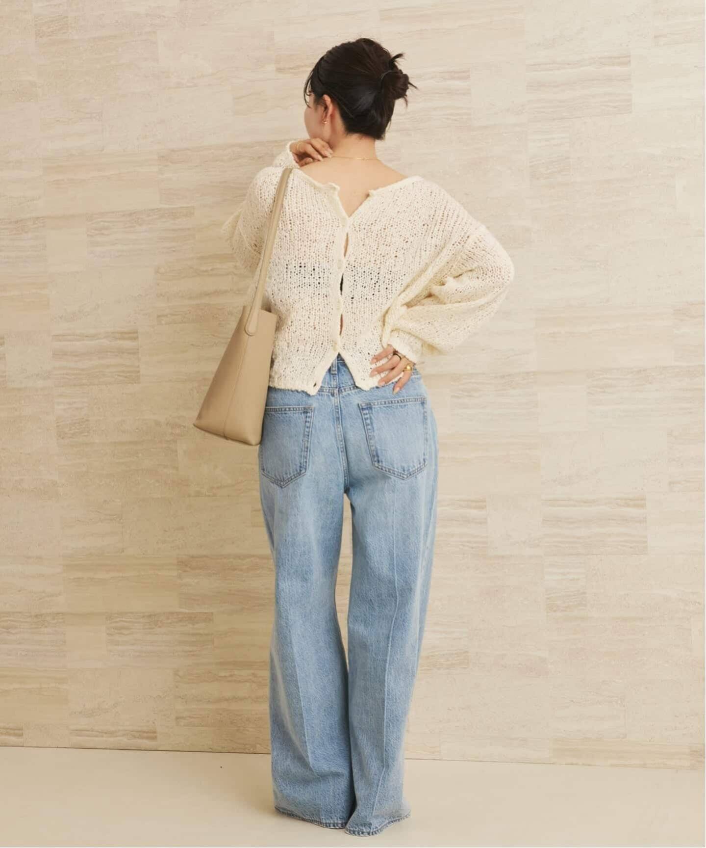 WEB限定追加予約》Fringe yarn カーディガン 4（カーディガン）｜Plage