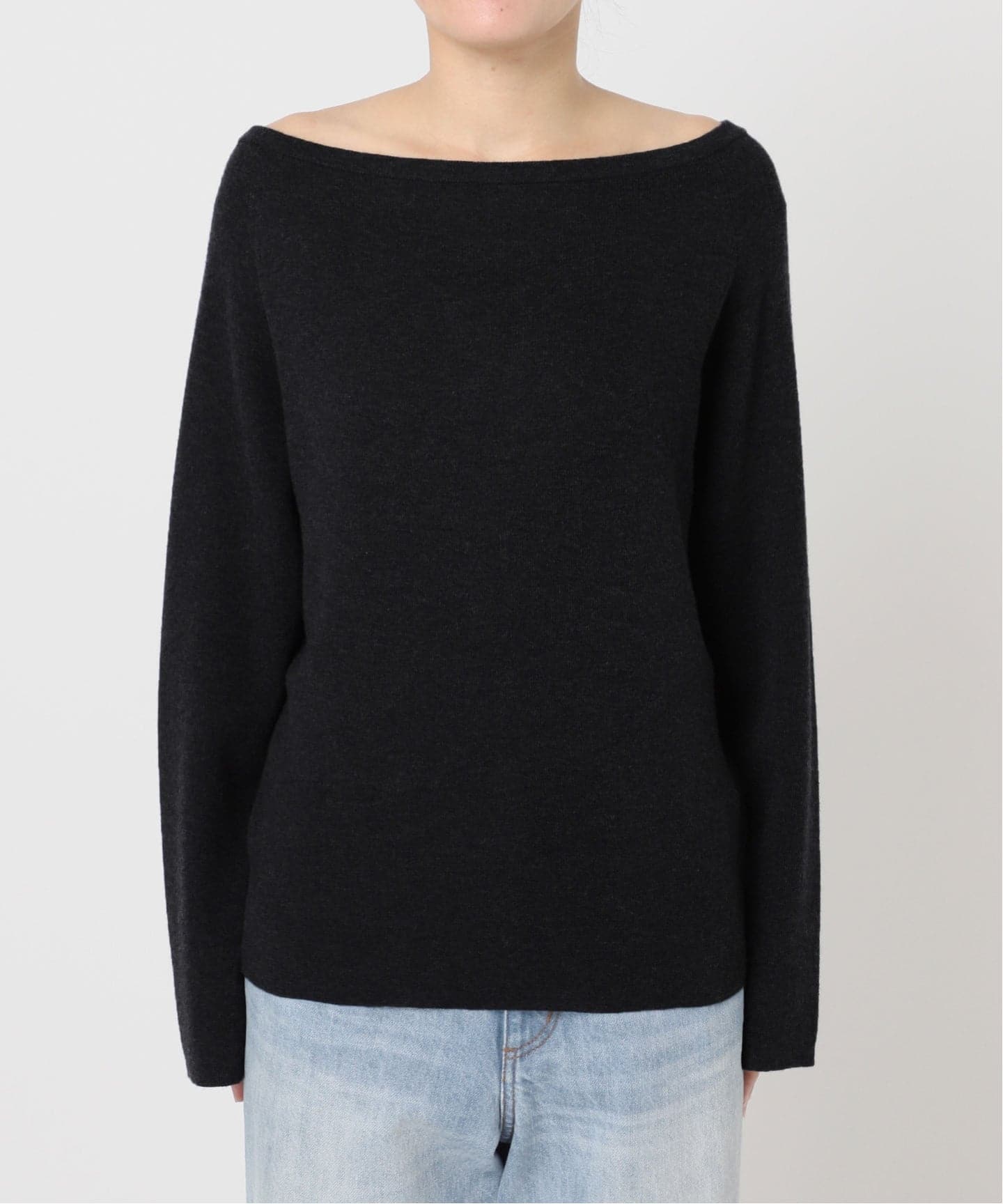 追加予約》Off shoulder slit ニット 3（ニット／セーター）｜Plage