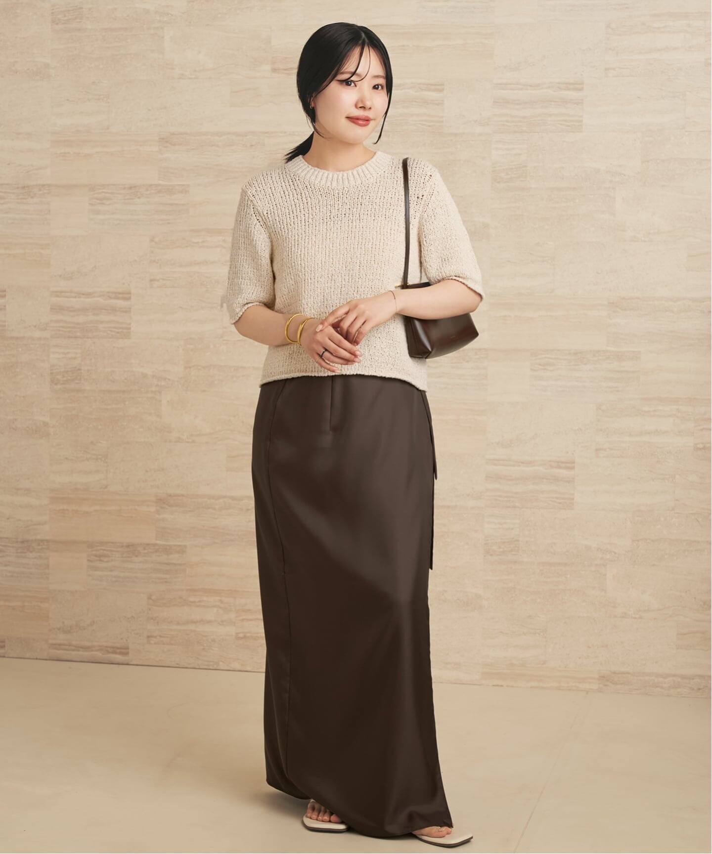 Plage Italian Yarn ベスト2◆ Italian yarn CO half ニット（ニット／セーター）｜Plage（プラージュ