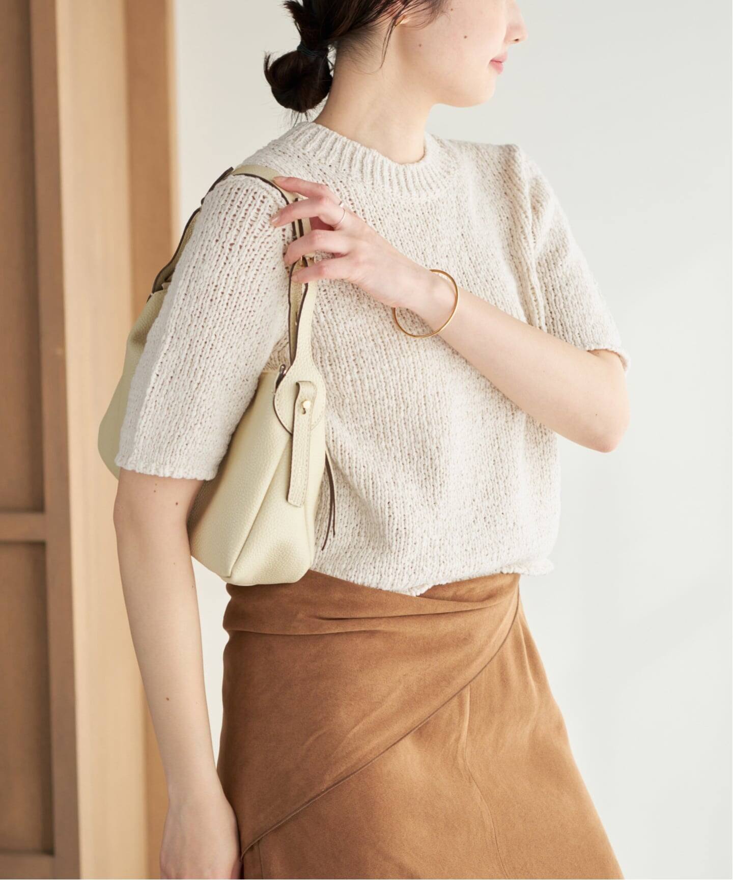 Italian yarn CO half ニット（ニット／セーター）｜Plage（プラージュ