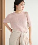 Italian yarn CO half ニット