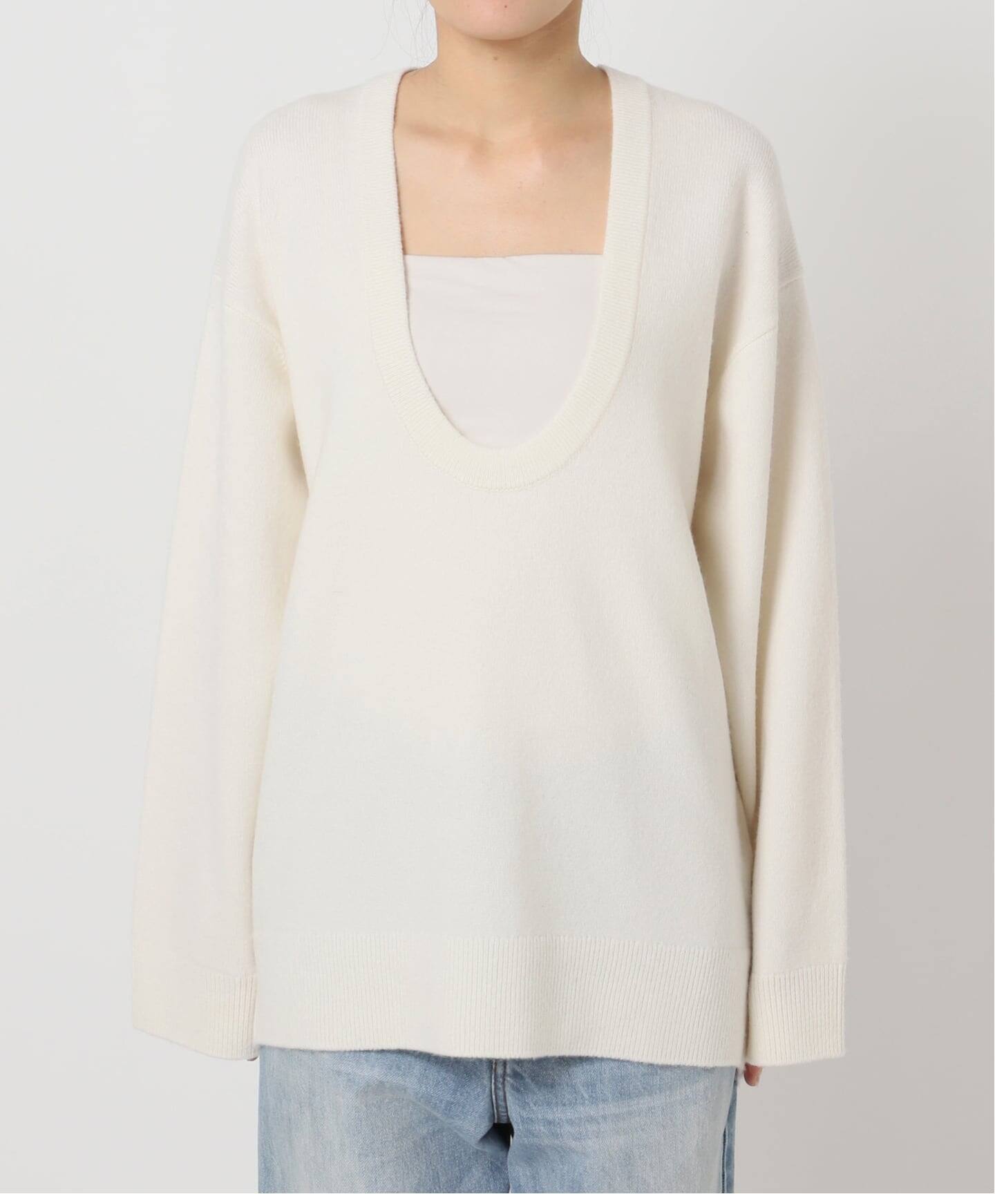 WEB限定追加》MY_Uneck ニット（ニット／セーター）｜Plage