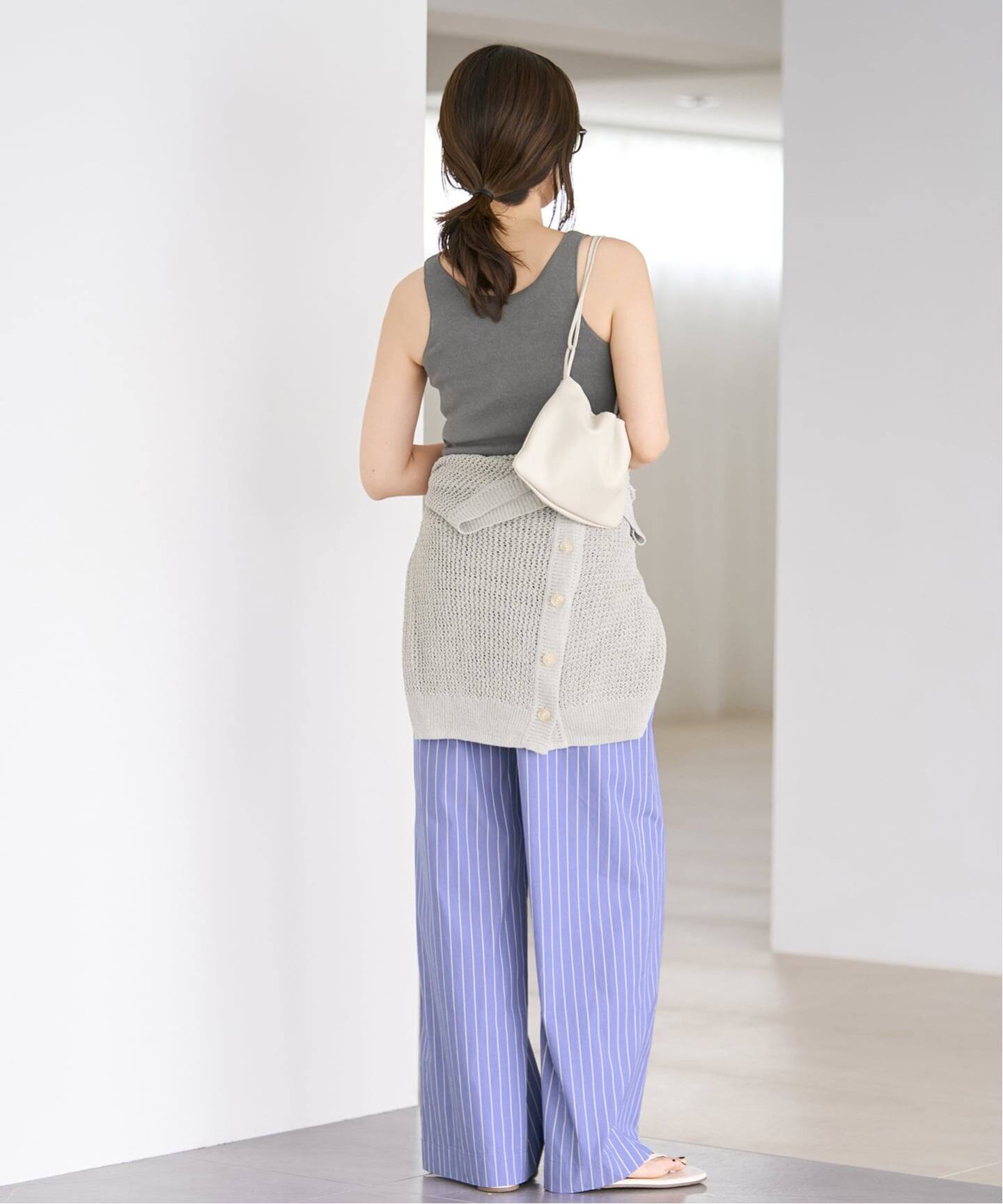 Smooth cup knit タンクトップ（カップ付きインナー）｜Plage