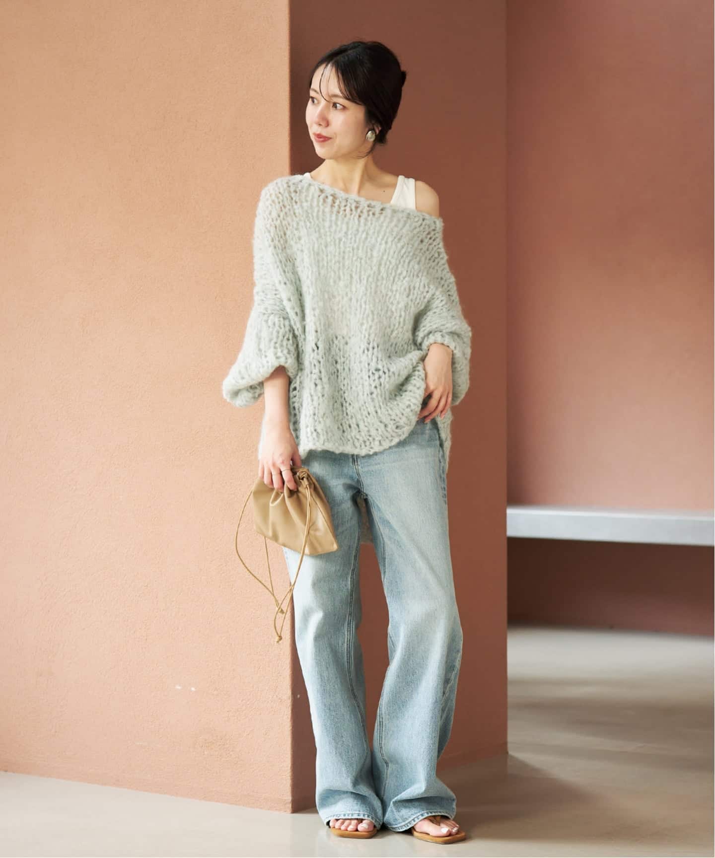 追加予約》HAND KNIT ジャンボタム プルオーバー（ニット／セーター