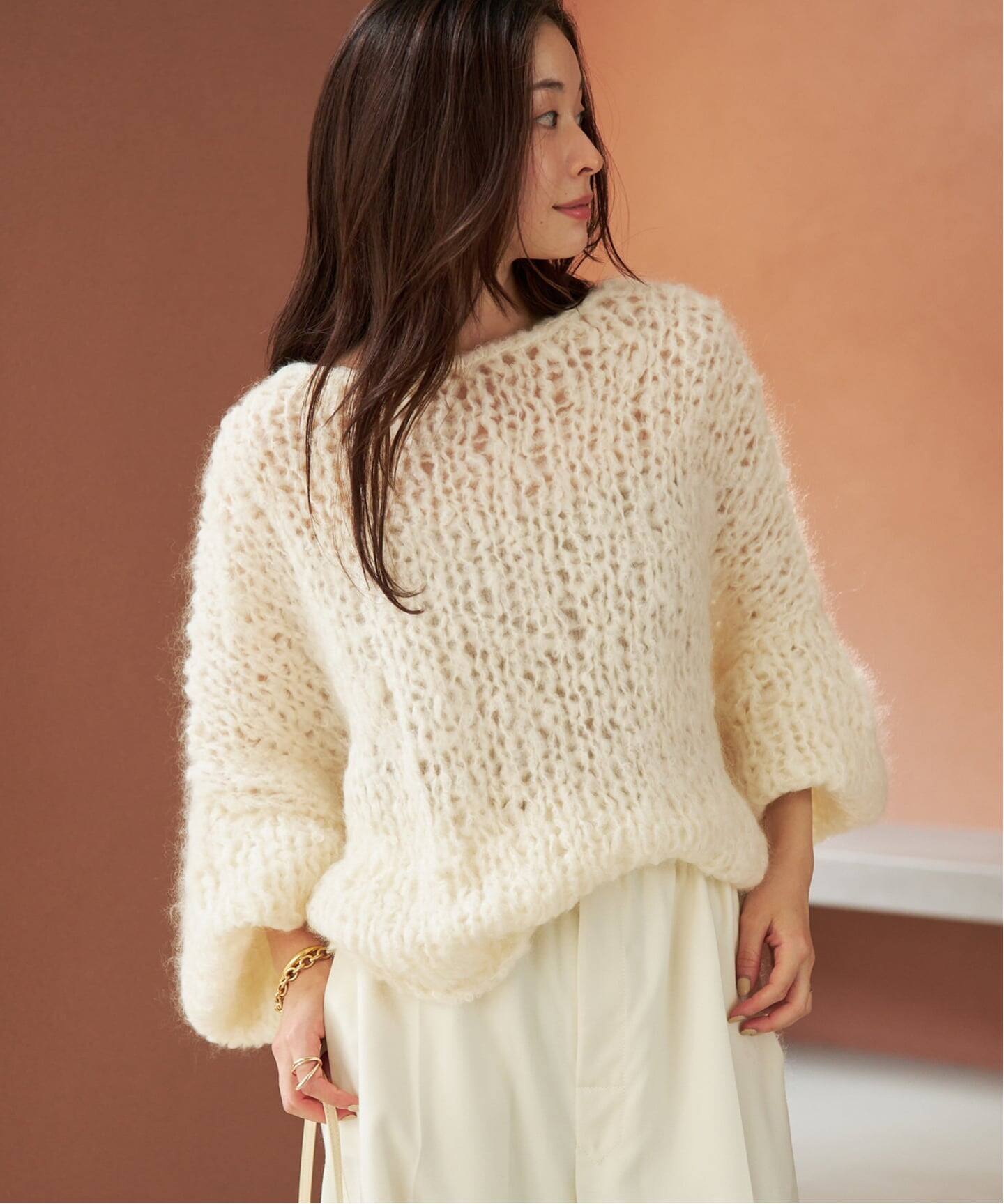 追加予約》HAND KNIT ジャンボタム プルオーバー（ニット／セーター