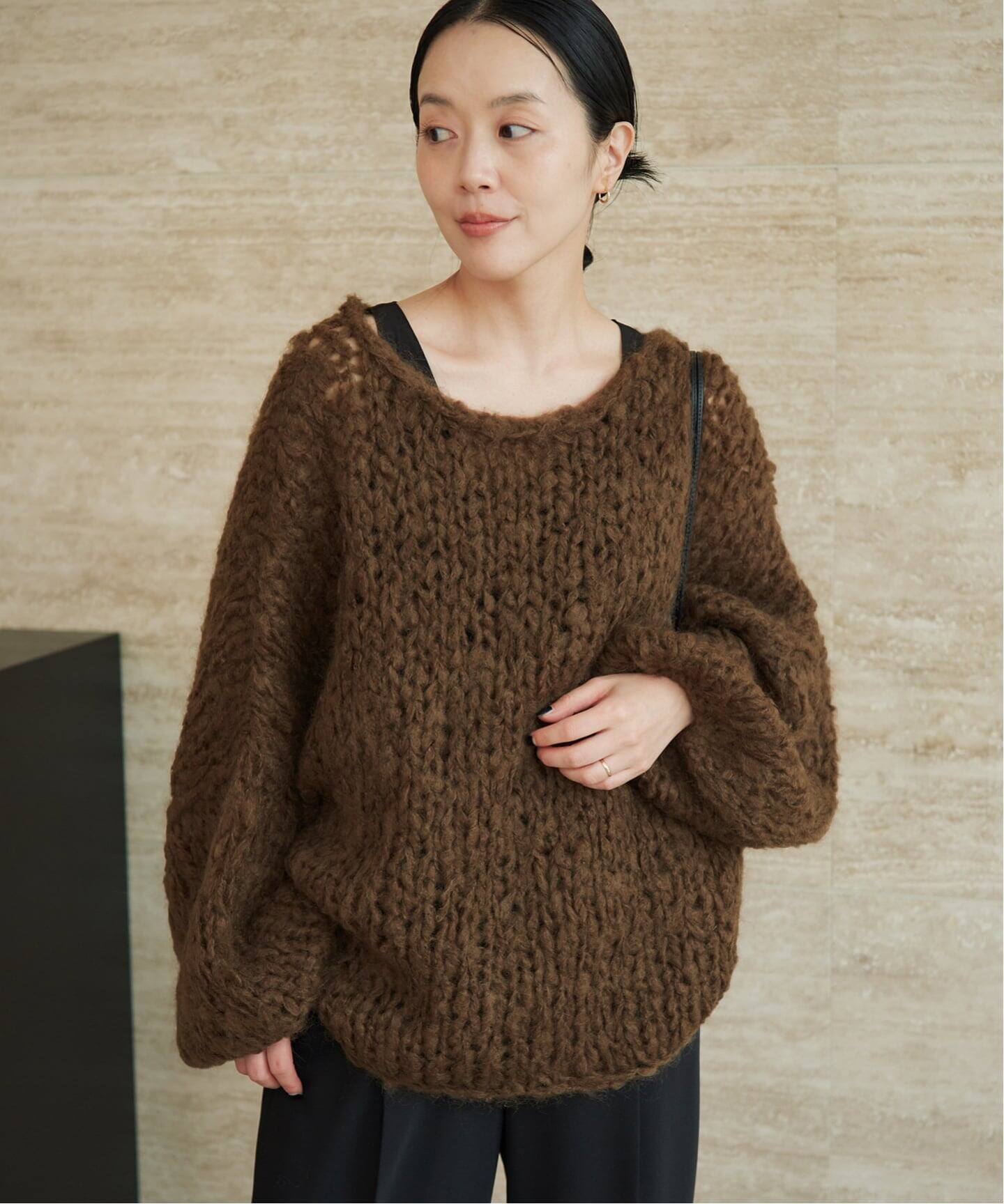 HAND KNIT ジャンボタム プルオーバー 追加予約》HAND KNIT ジャンボタム プルオーバー（ニット／セーター