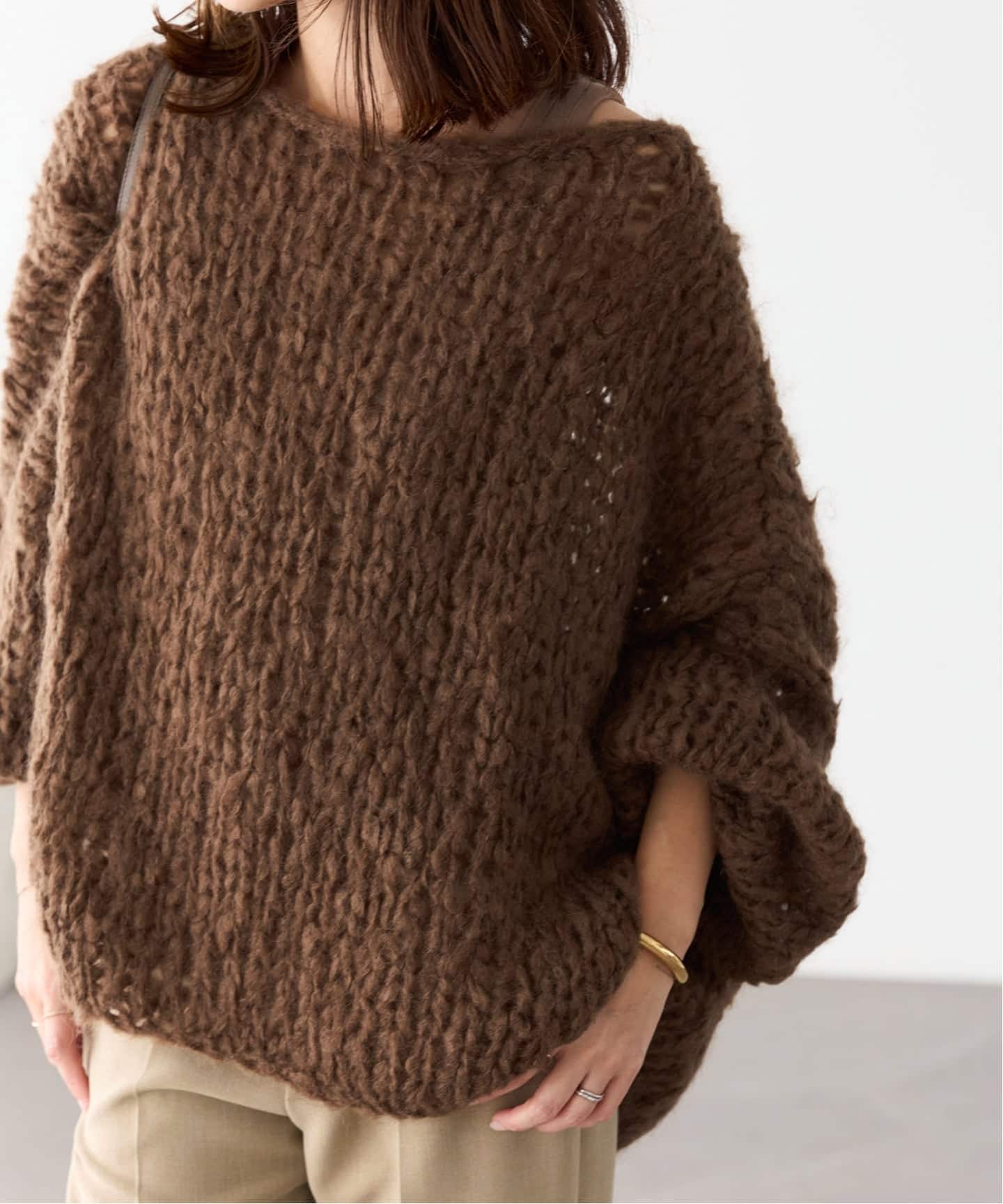 追加予約》HAND KNIT ジャンボタム プルオーバー（ニット／セーター