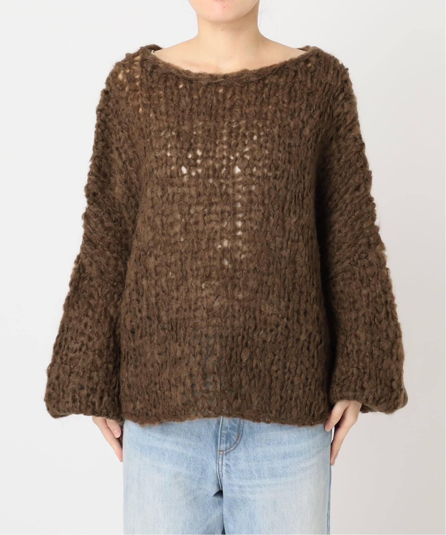HAND KNIT ジャンボタム プルオーバー 追加予約》HAND KNIT ジャンボタム プルオーバー（ニット／セーター