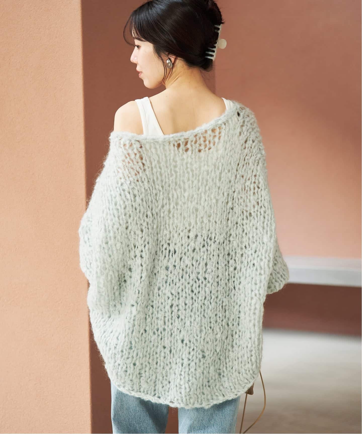 追加予約》HAND KNIT ジャンボタム プルオーバー（ニット／セーター
