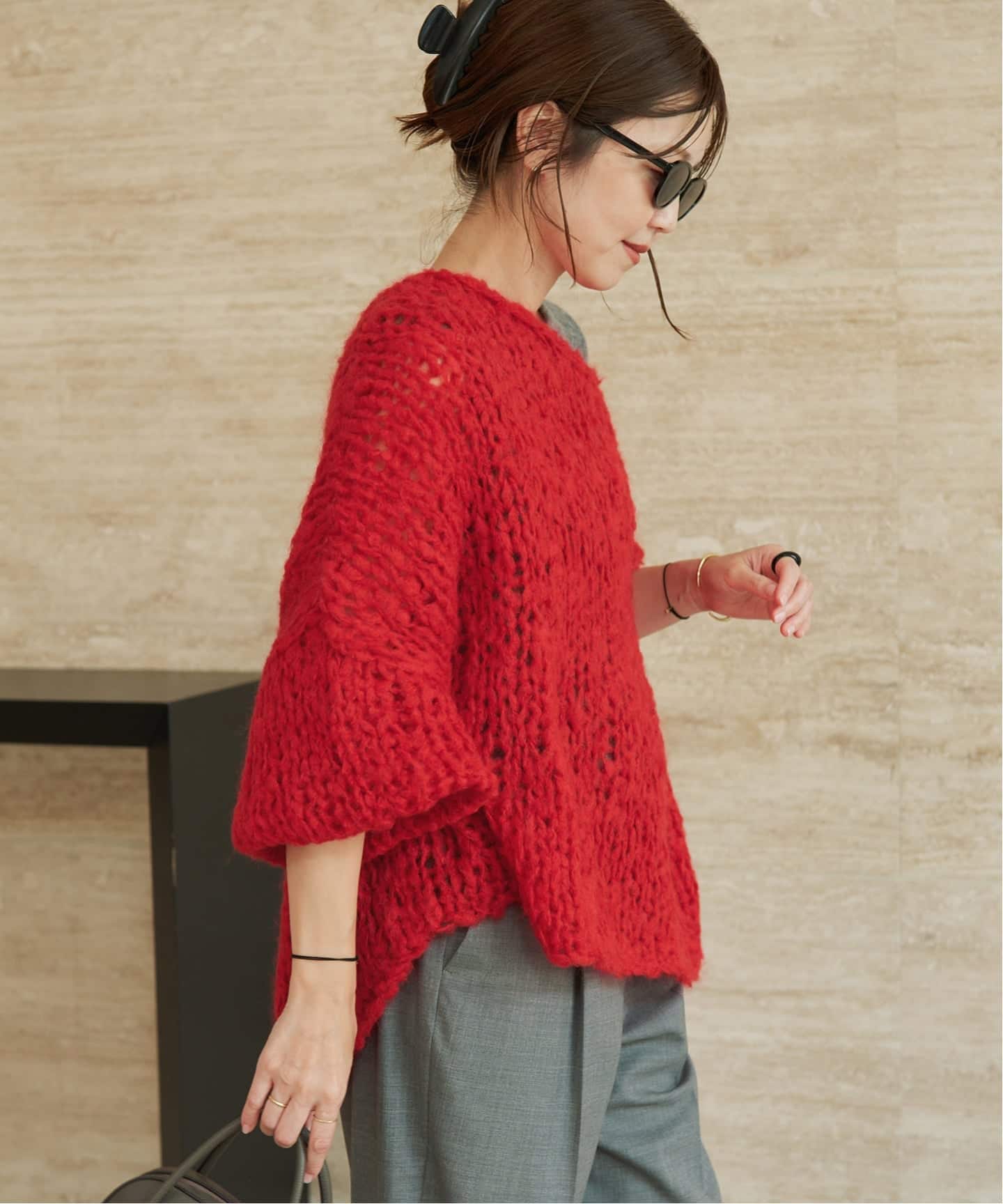 追加予約》HAND KNIT ジャンボタム プルオーバー（ニット／セーター