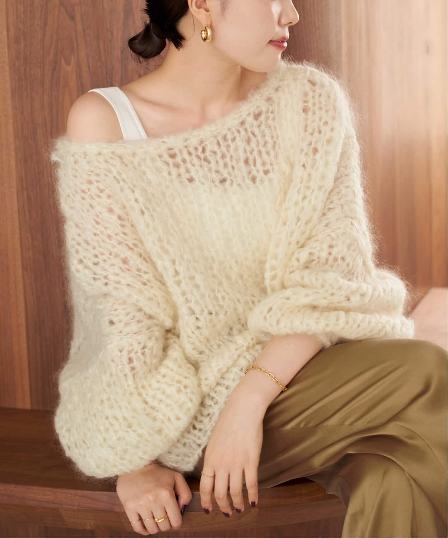追加予約》HAND KNIT ジャンボタム プルオーバー 2（ニット／セーター