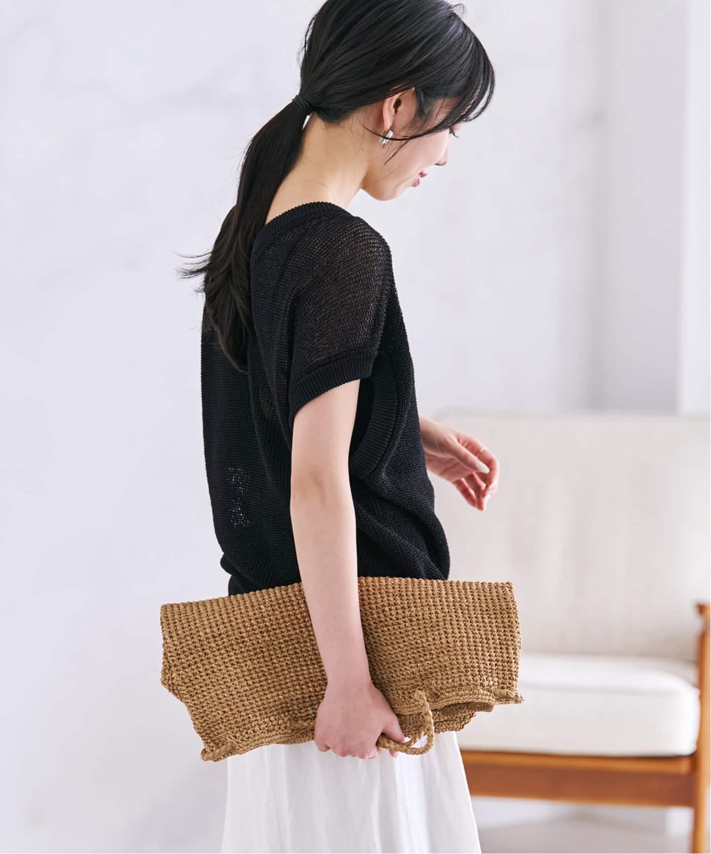 2WAY カタアゼ KNIT ベスト（ベスト）｜Plage（プラージュ）の通販