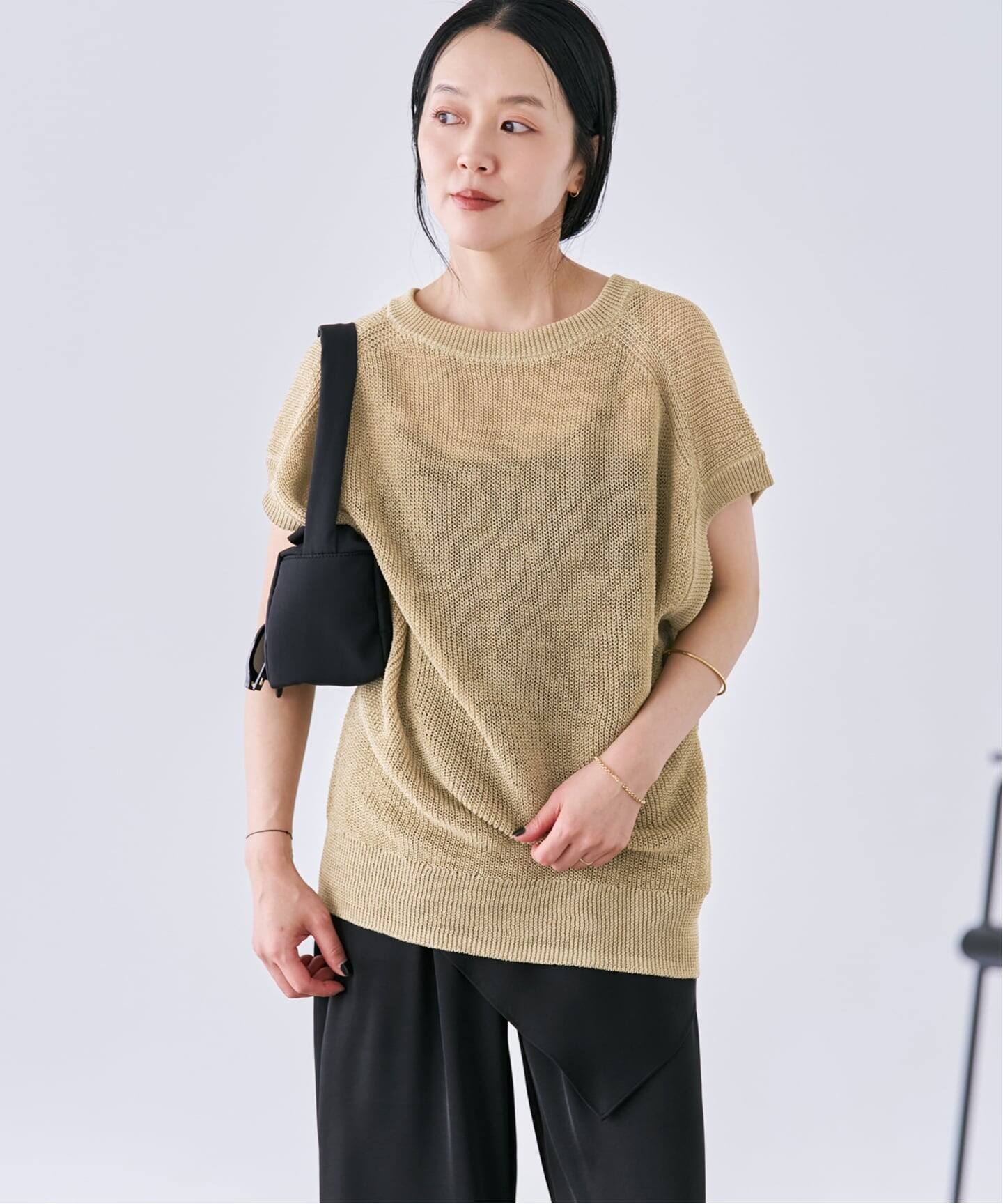 プラージュ　ベスト　ニット 2WAY カタアゼ KNIT ベスト（ベスト）｜Plage（プラージュ）の通販