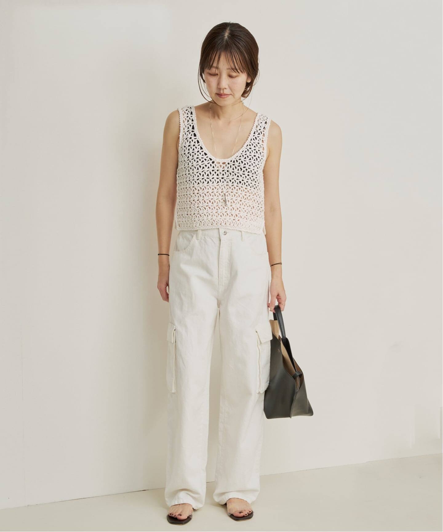 予約》R'IAM HAND ニットタンク（タンクトップ）｜Plage（プラージュ