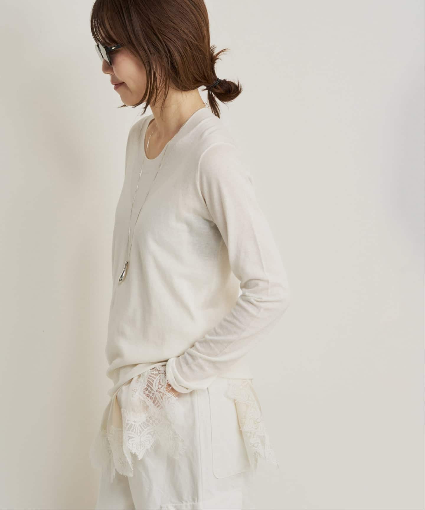 R'IAM KNIT LONG TEE（ニット／セーター）｜Plage（プラージュ）の通販
