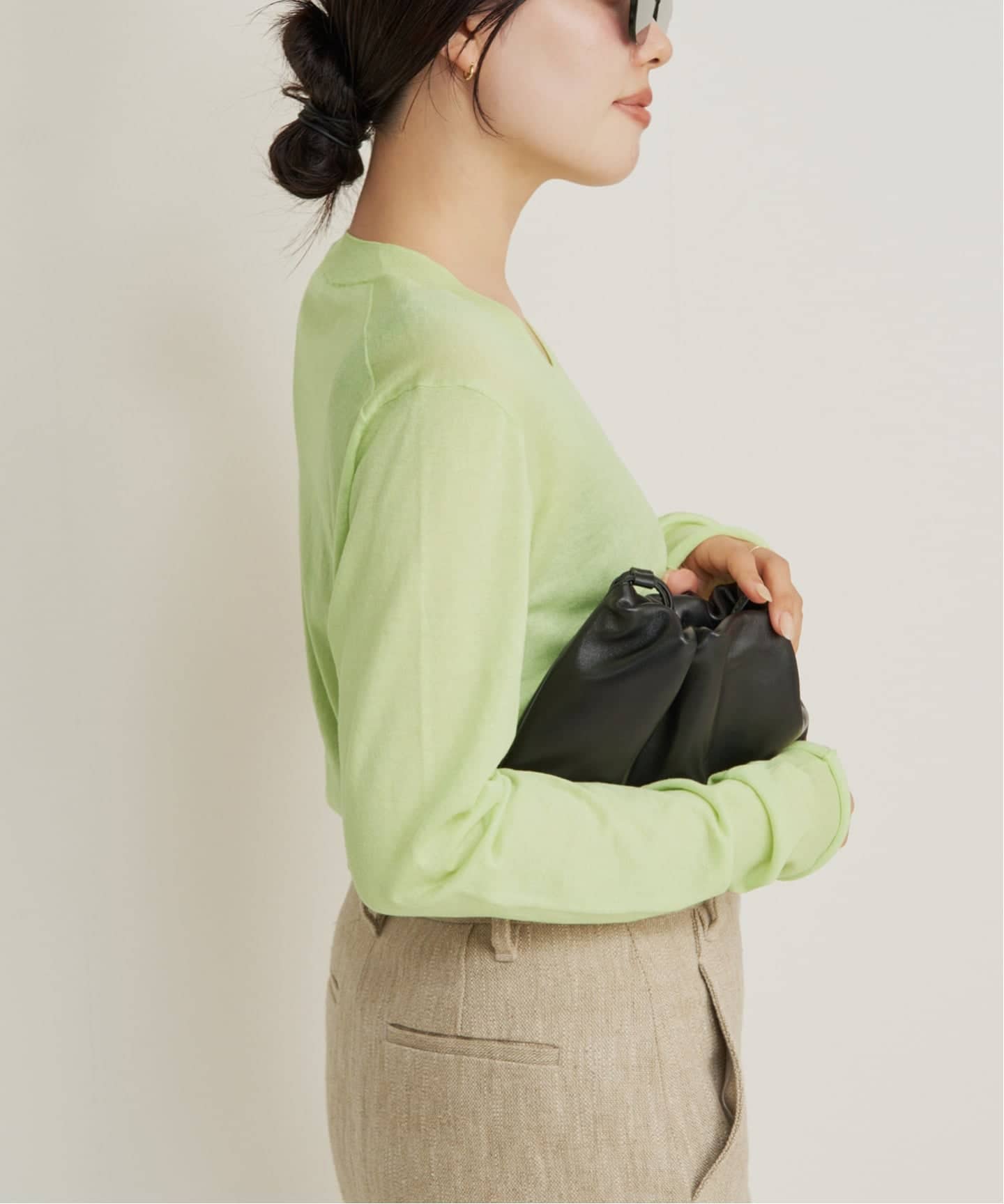 R'IAM KNIT LONG TEE（ニット／セーター）｜Plage（プラージュ）の通販