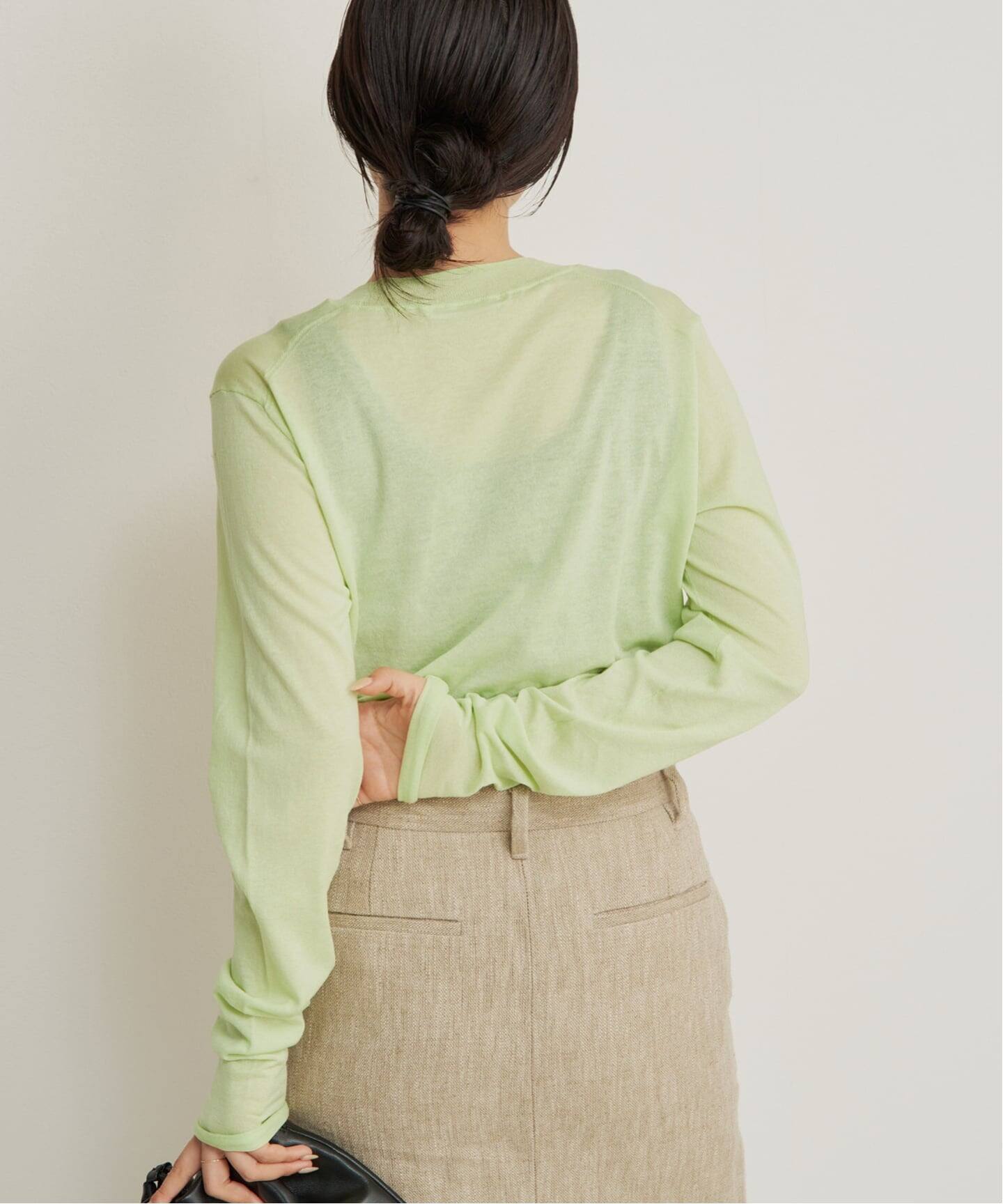 R'IAM KNIT LONG TEE（ニット／セーター）｜Plage（プラージュ）の通販