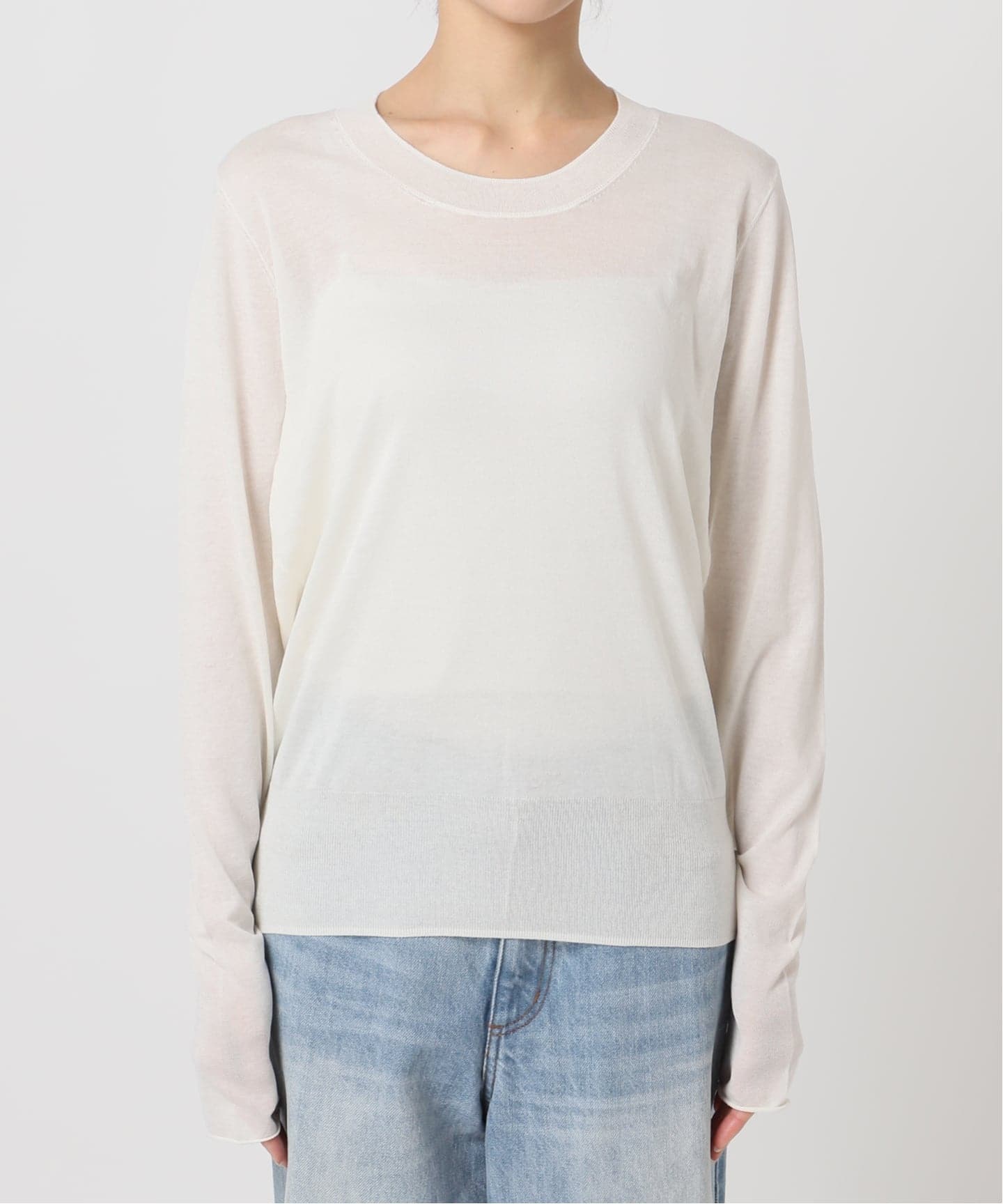 R'IAM KNIT LONG TEE（ニット／セーター）｜Plage（プラージュ）の通販