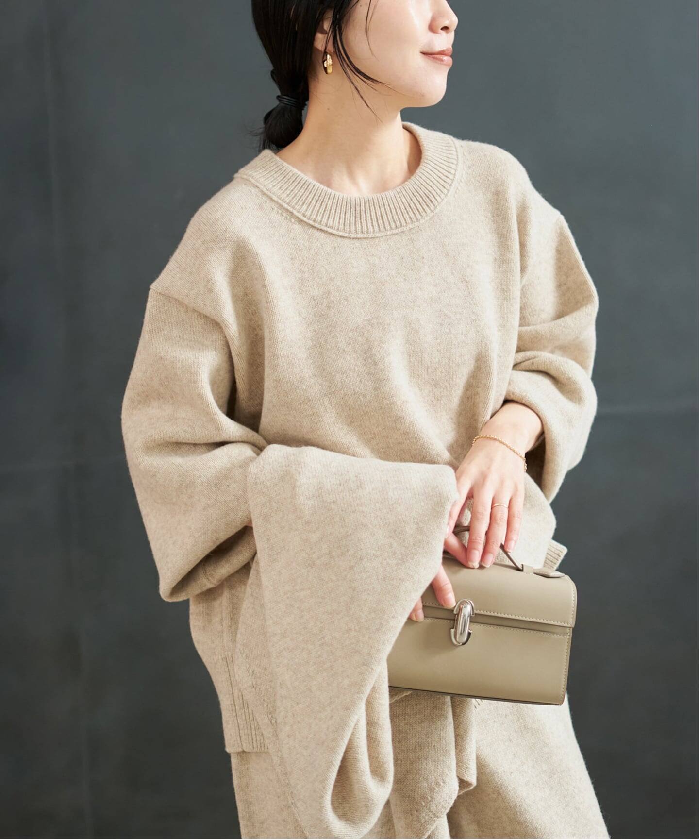 plage R’IAM ストールプルオーバー 追加予約》R'IAM ストールプルオーバー（ニット／セーター）｜Plage