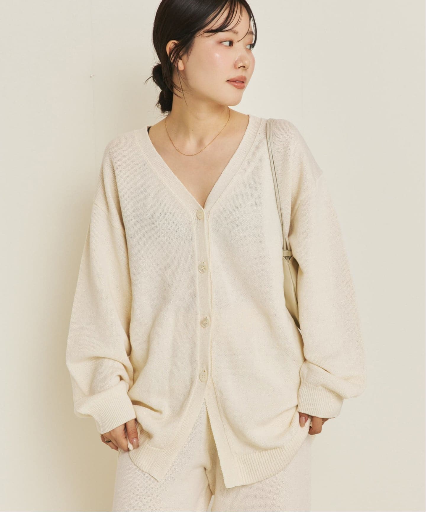 organic linen 混 カーディガン（カーディガン）｜Plage（プラージュ