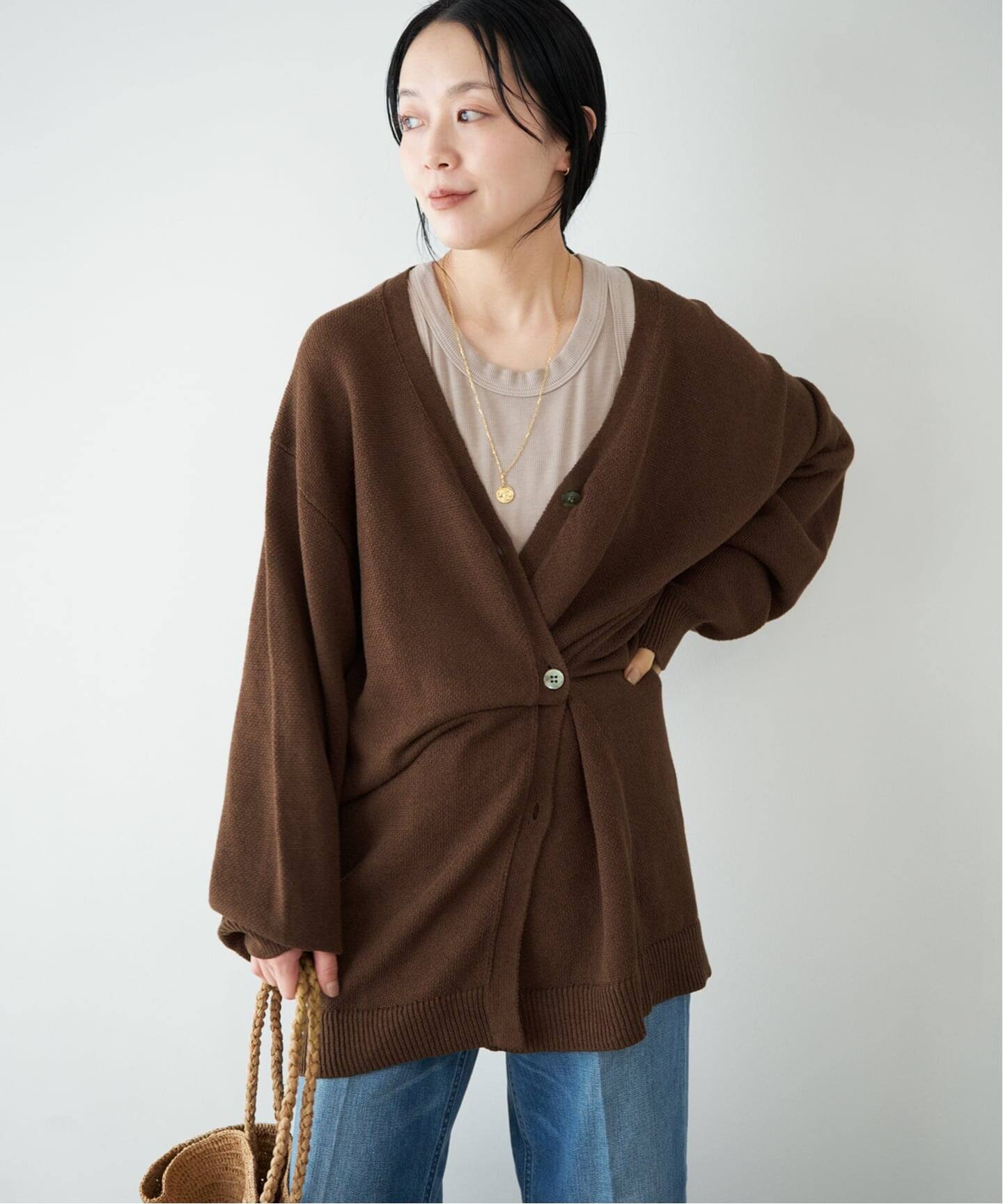 organic linen 混 カーディガン（カーディガン）｜Plage（プラージュ