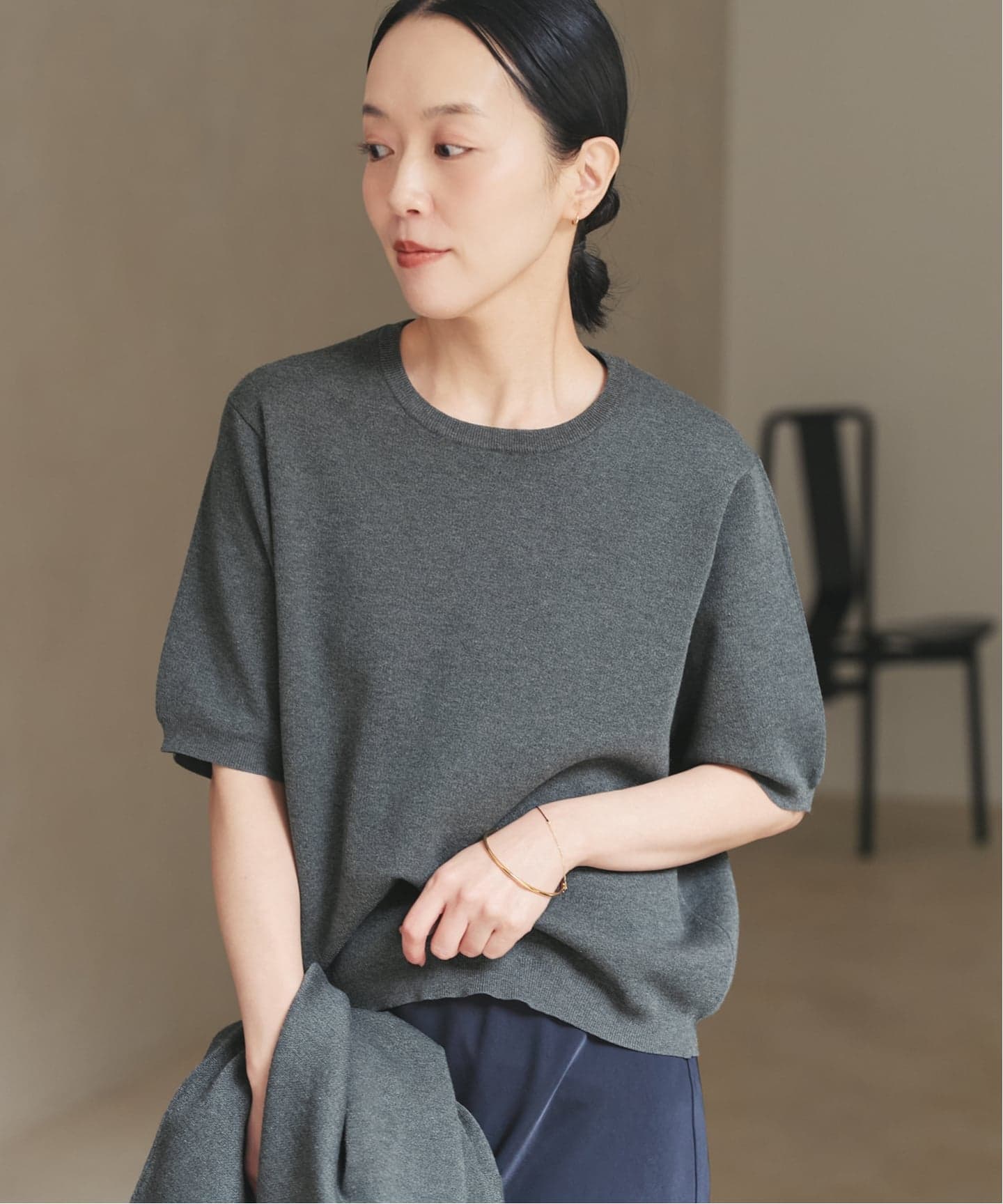 WEB限定追加》compact プルオーバー（ニット／セーター）｜Plage