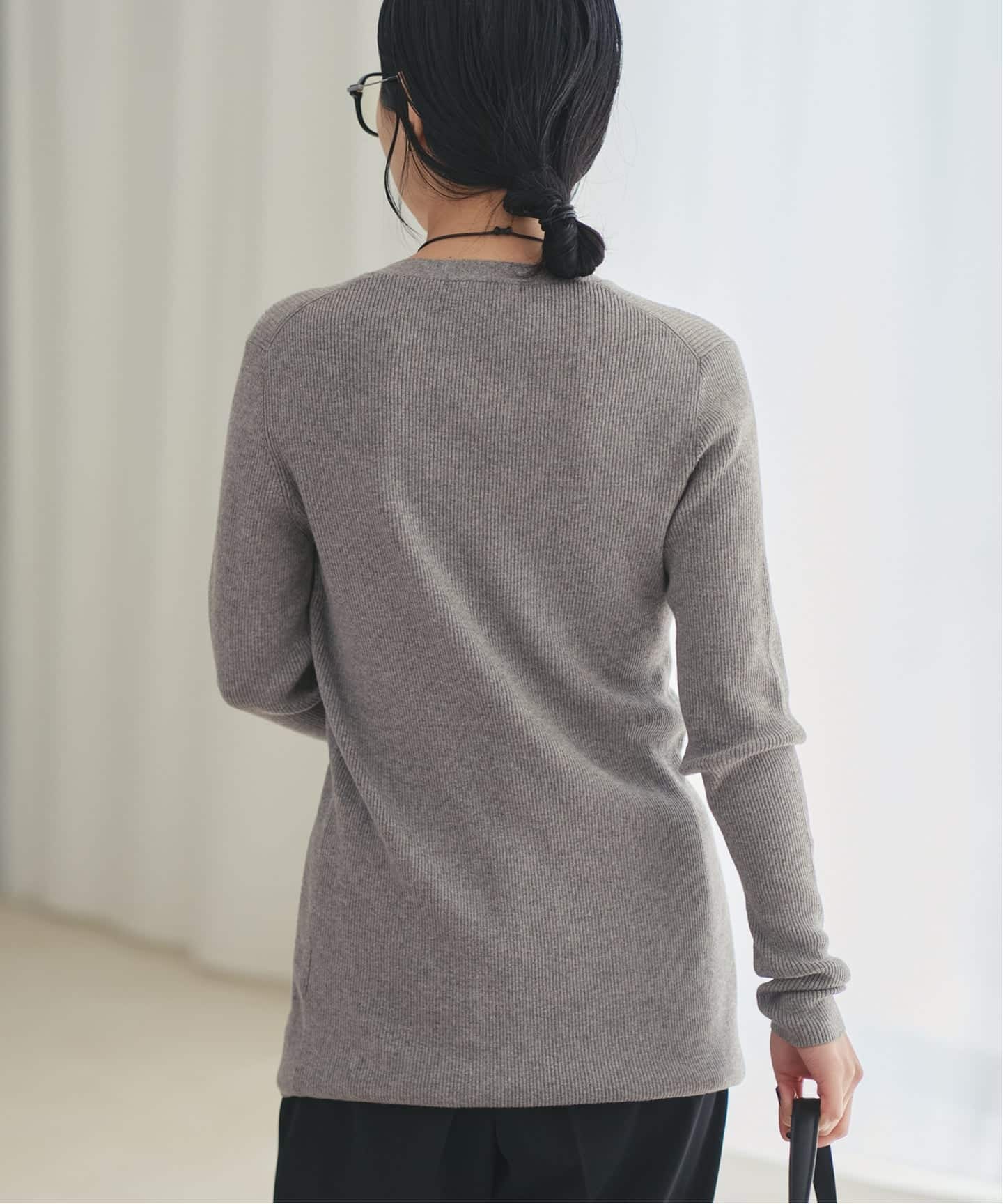 追加予約》floche rib カーディガン（カーディガン）｜Plage