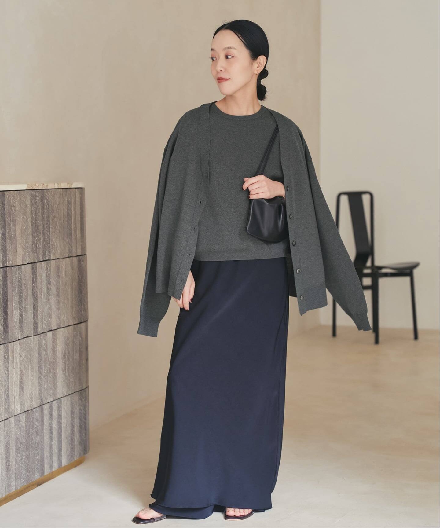 WEB限定追加》sweat kn nuance カーディガン（カーディガン）｜Plage