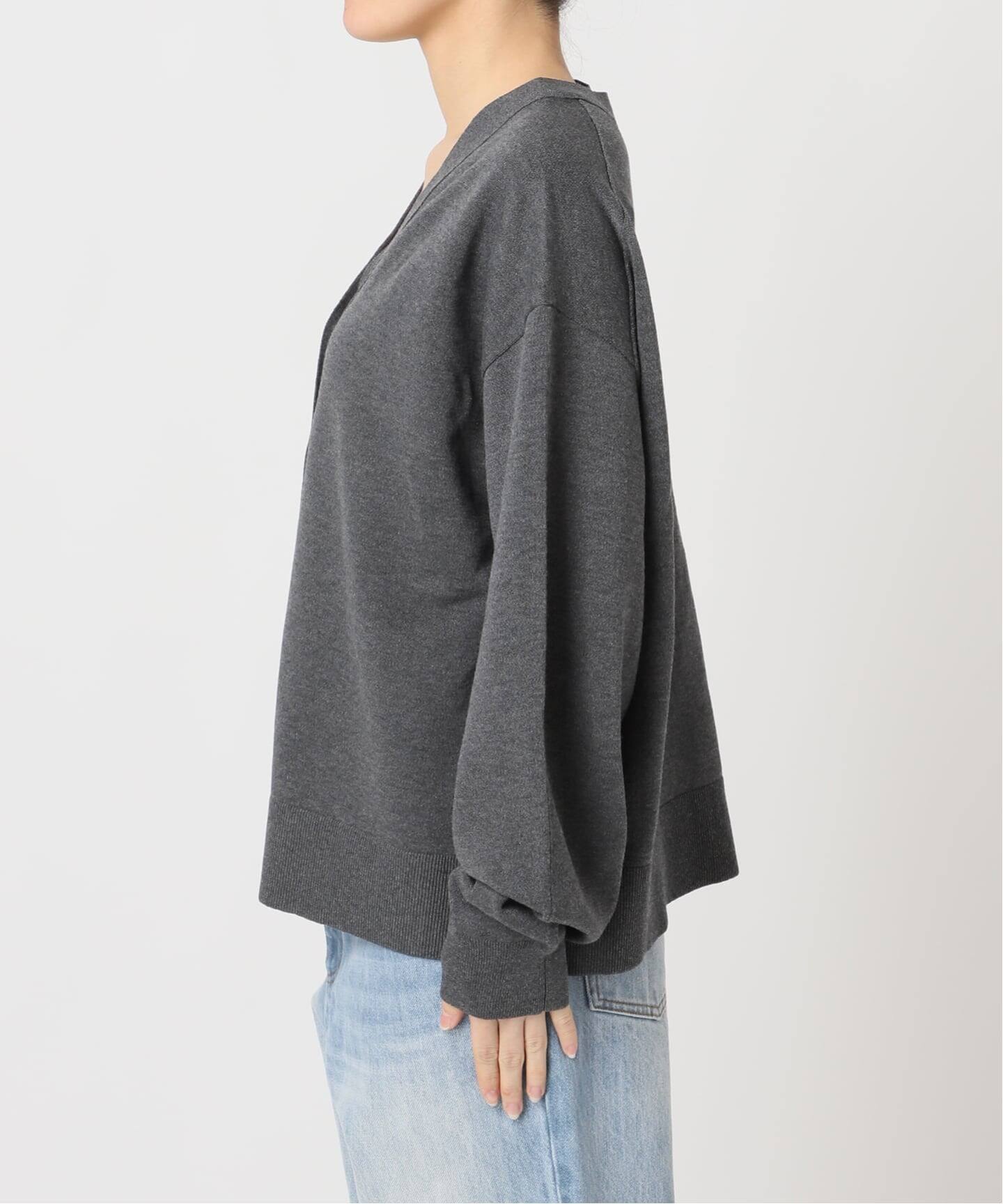 plageプラージュ　sweat kn nuance カーディガン 2024SS WEB限定追加》sweat kn nuance カーディガン（カーディガン）｜Plage