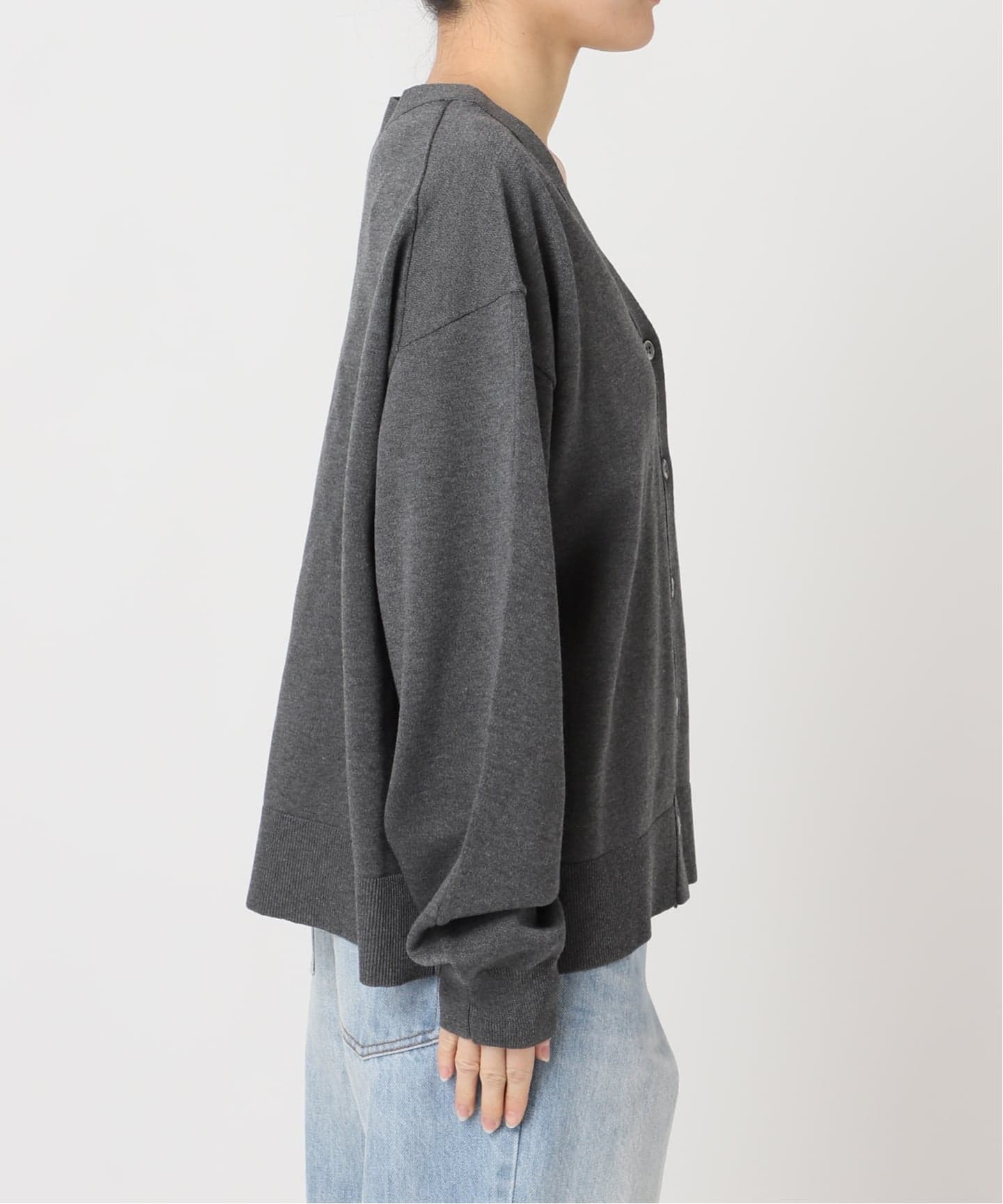 WEB限定追加》sweat kn nuance カーディガン（カーディガン）｜Plage