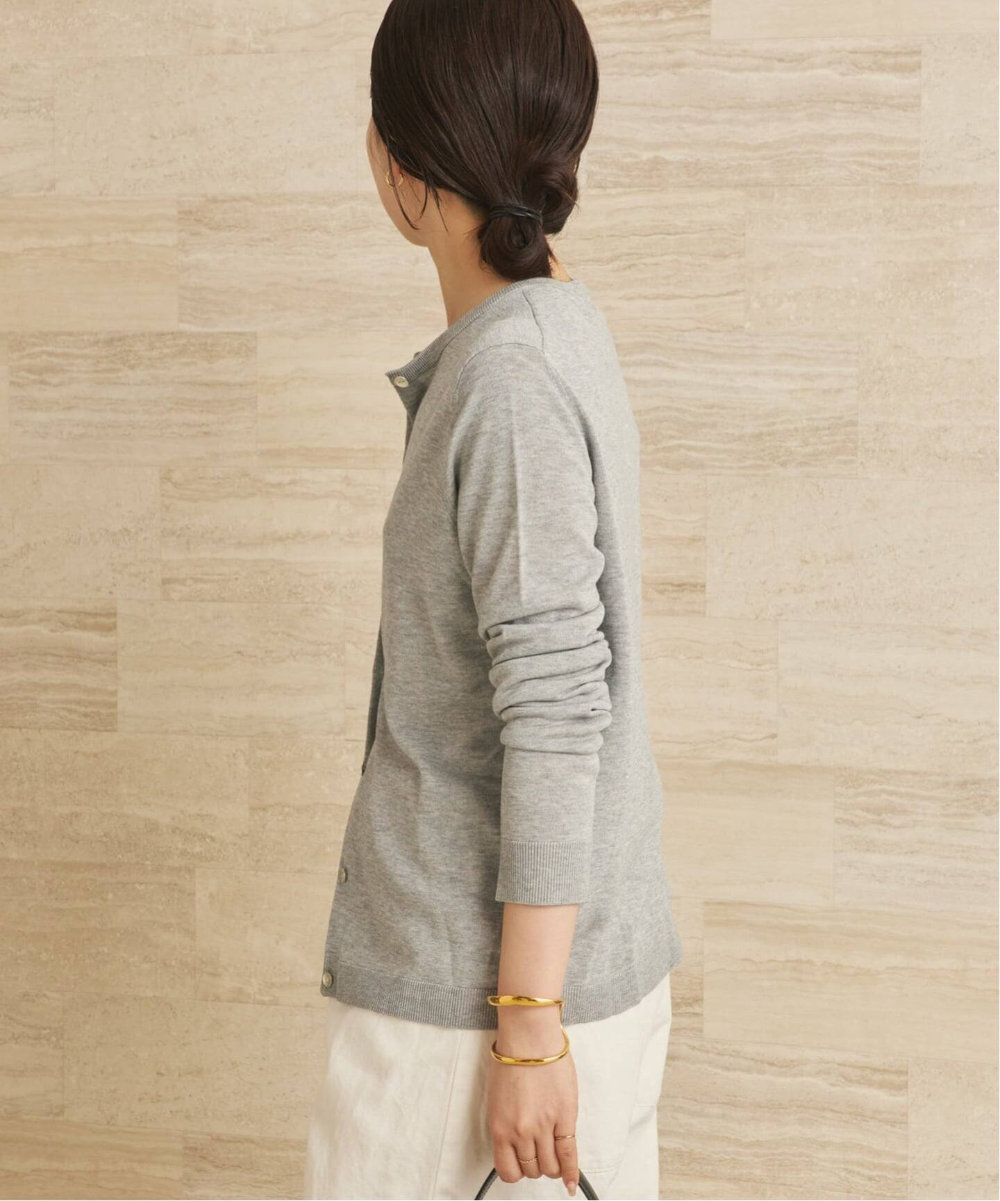 追加予約》vis/silk mix カーディガン（カーディガン）｜Plage