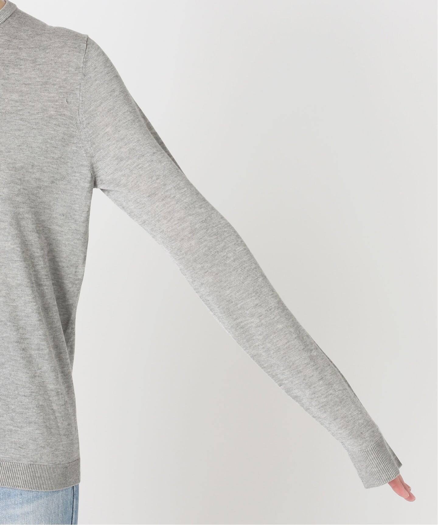 Plage cashmere silk Mix ロングカーディガン グレー 追加予約》vis/silk mix カーディガン（カーディガン）｜Plage