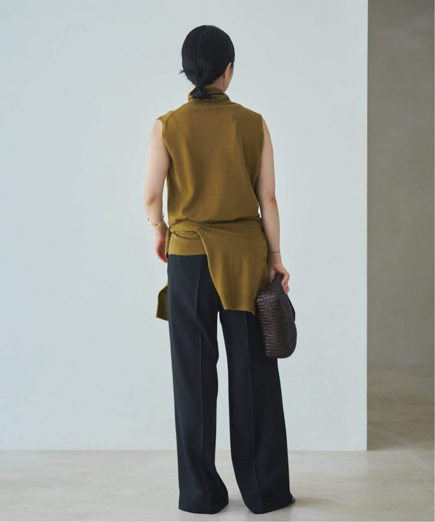 Plage - Plage VENIT ASYMMETRY タートルニット 予約》brisbane タートルニット（ニット／セーター）｜Plage