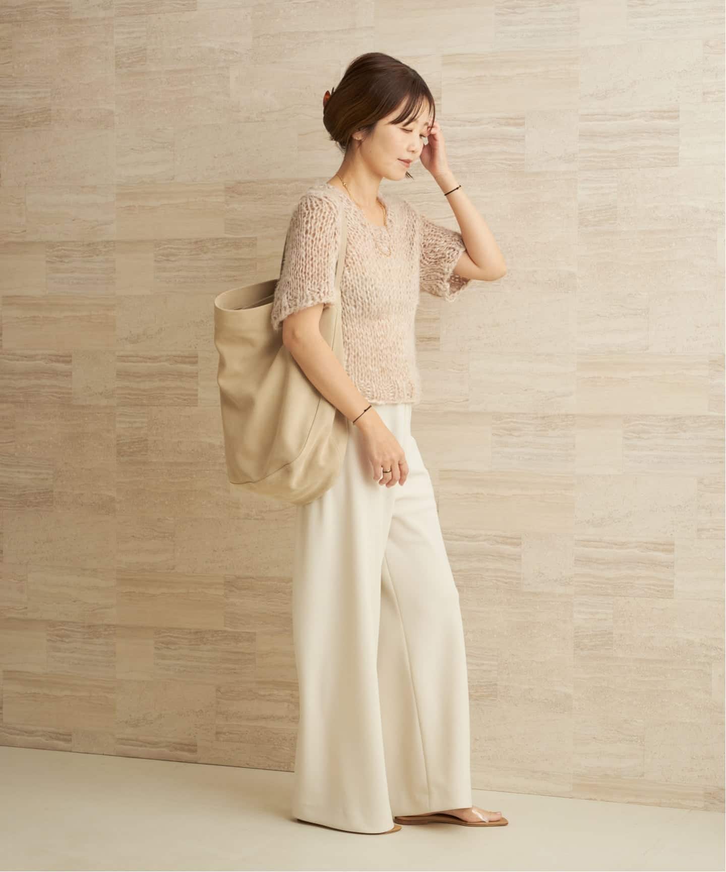 ISOBEL CLEO / イザベルクリオ SILK THE CLASSIC TEE ニット（ニット