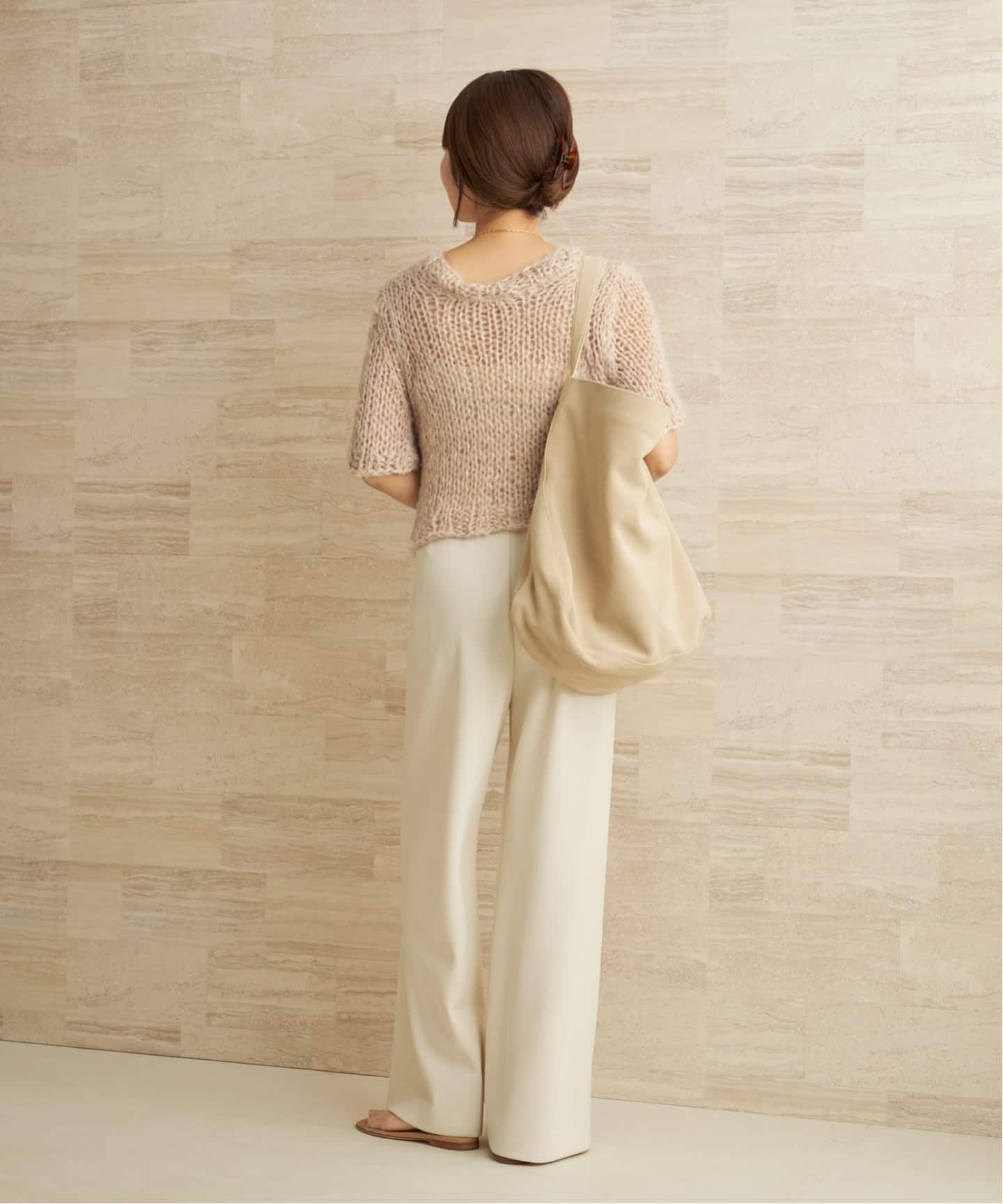 ISOBEL CLEO / イザベルクリオ SILK THE CLASSIC TEE ニット（ニット