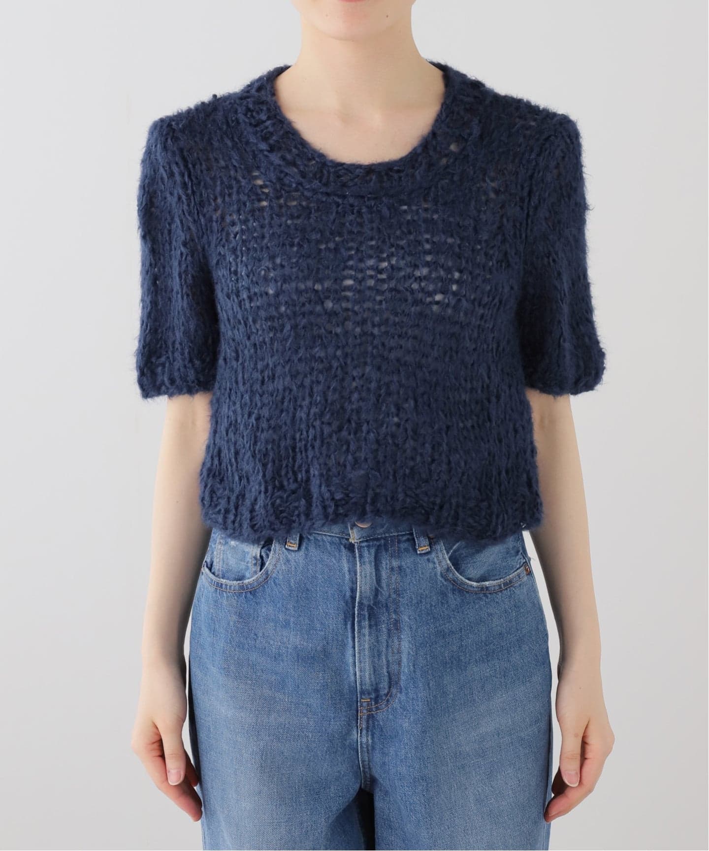 ISOBEL CLEO / イザベルクリオ SILK THE CLASSIC TEE ニット（ニット