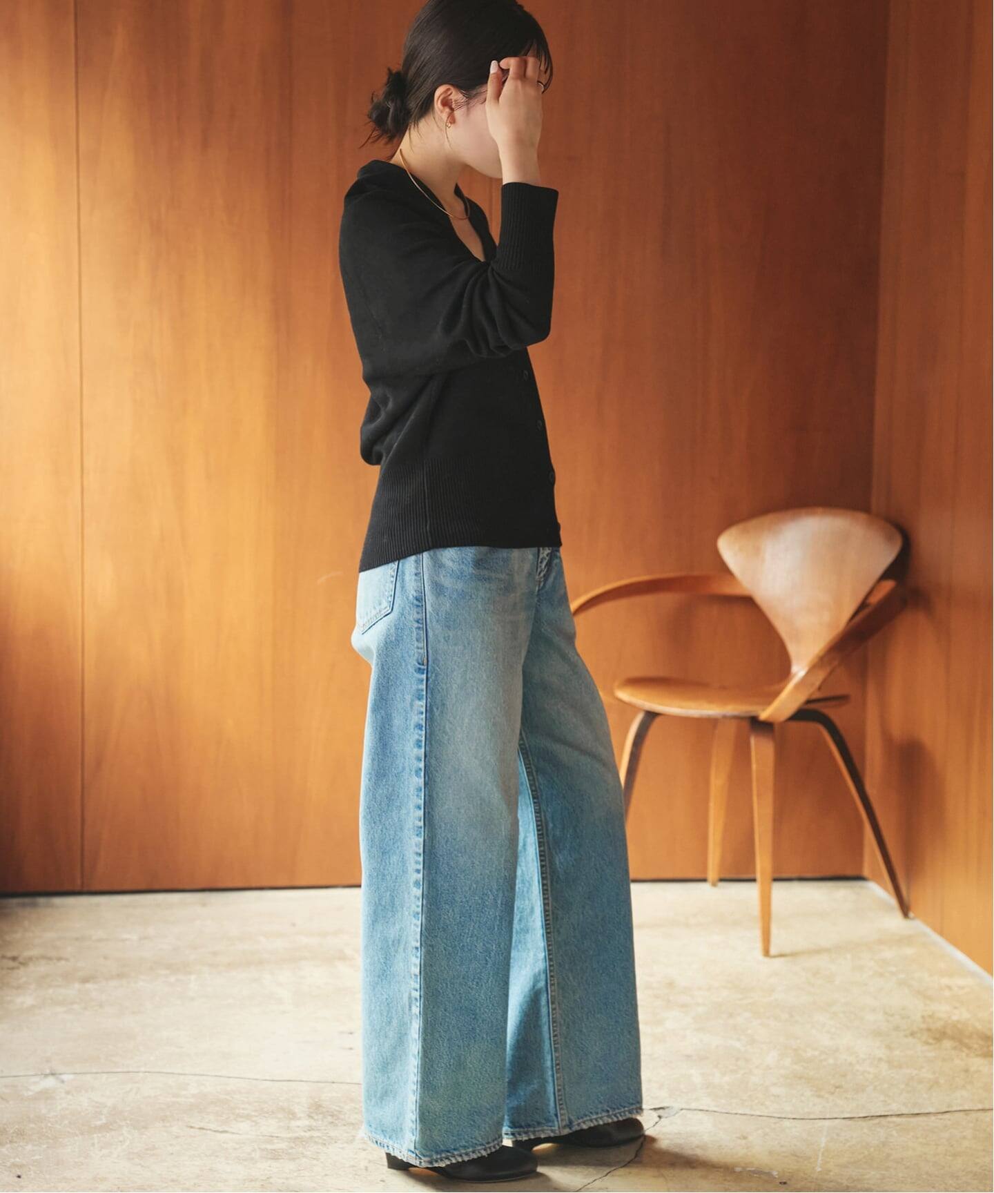 LE PETIT PULLE / ル プティ プレ 別注 TULIP COLLAR カーディガン