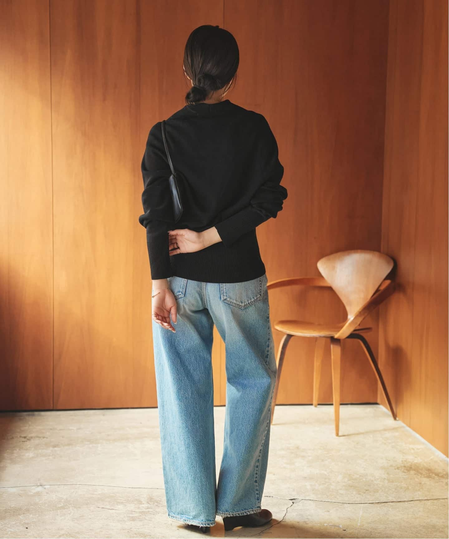 LE PETIT PULLE / ル プティ プレ 別注 TULIP COLLAR カーディガン